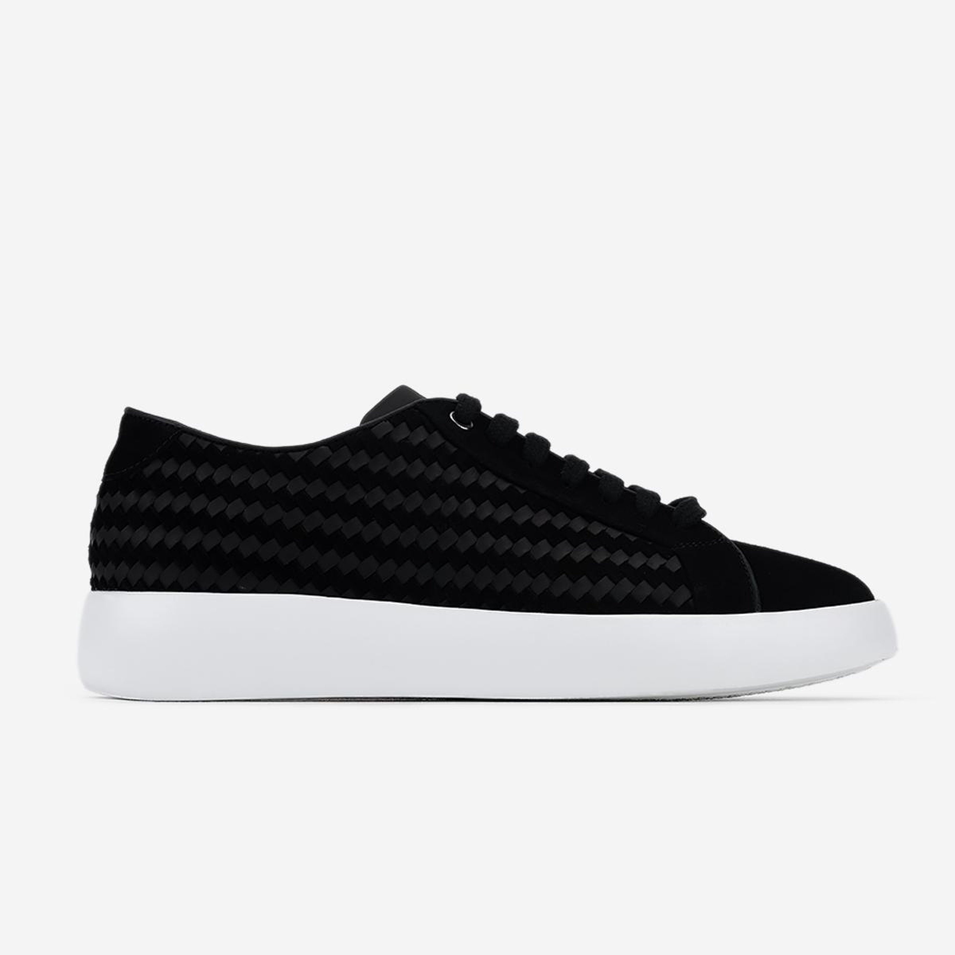Valmenti Erkek Hakiki Deri Siyah Sneakers & Spor Ayakkabı