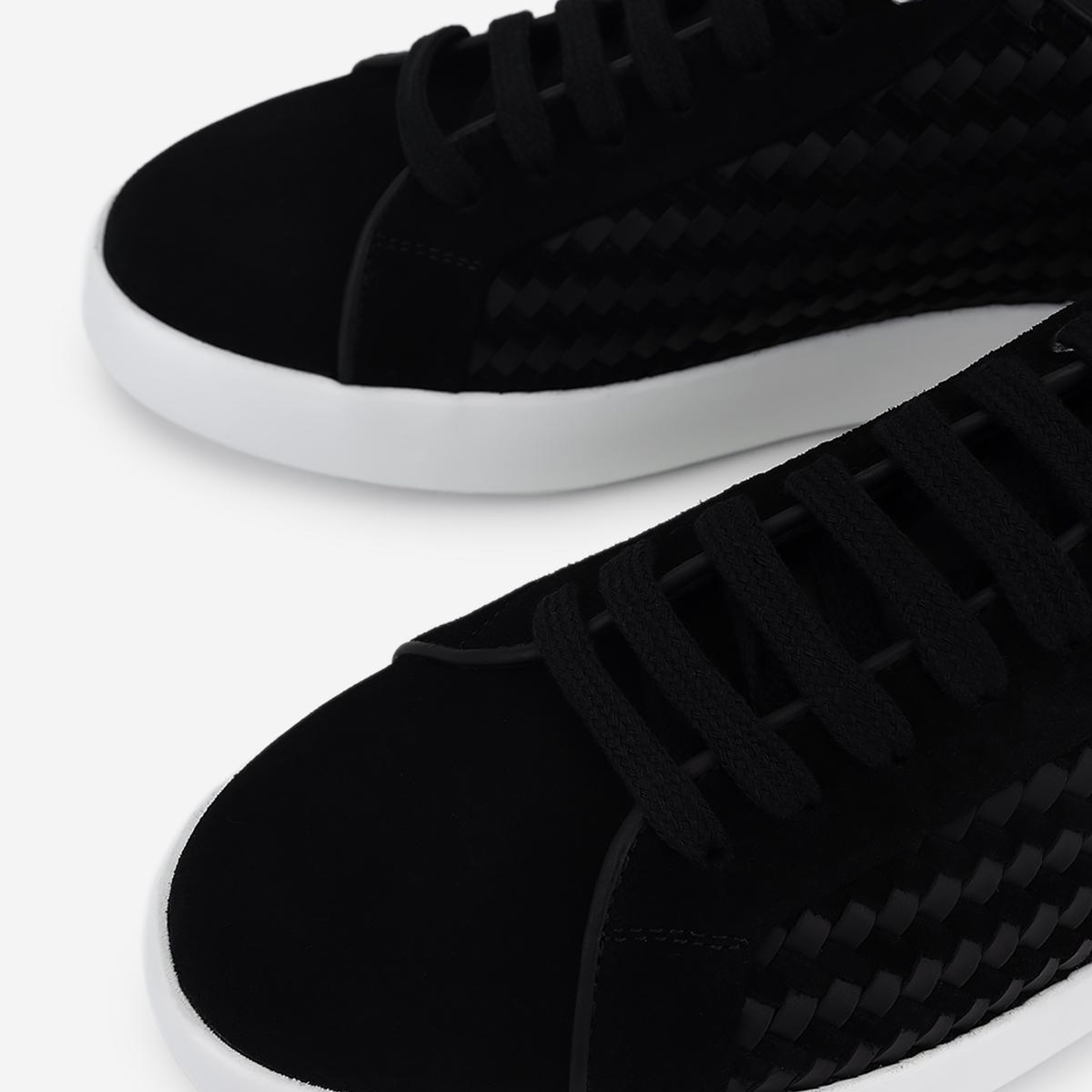 Valmenti Erkek Hakiki Deri Siyah Sneakers & Spor Ayakkabı