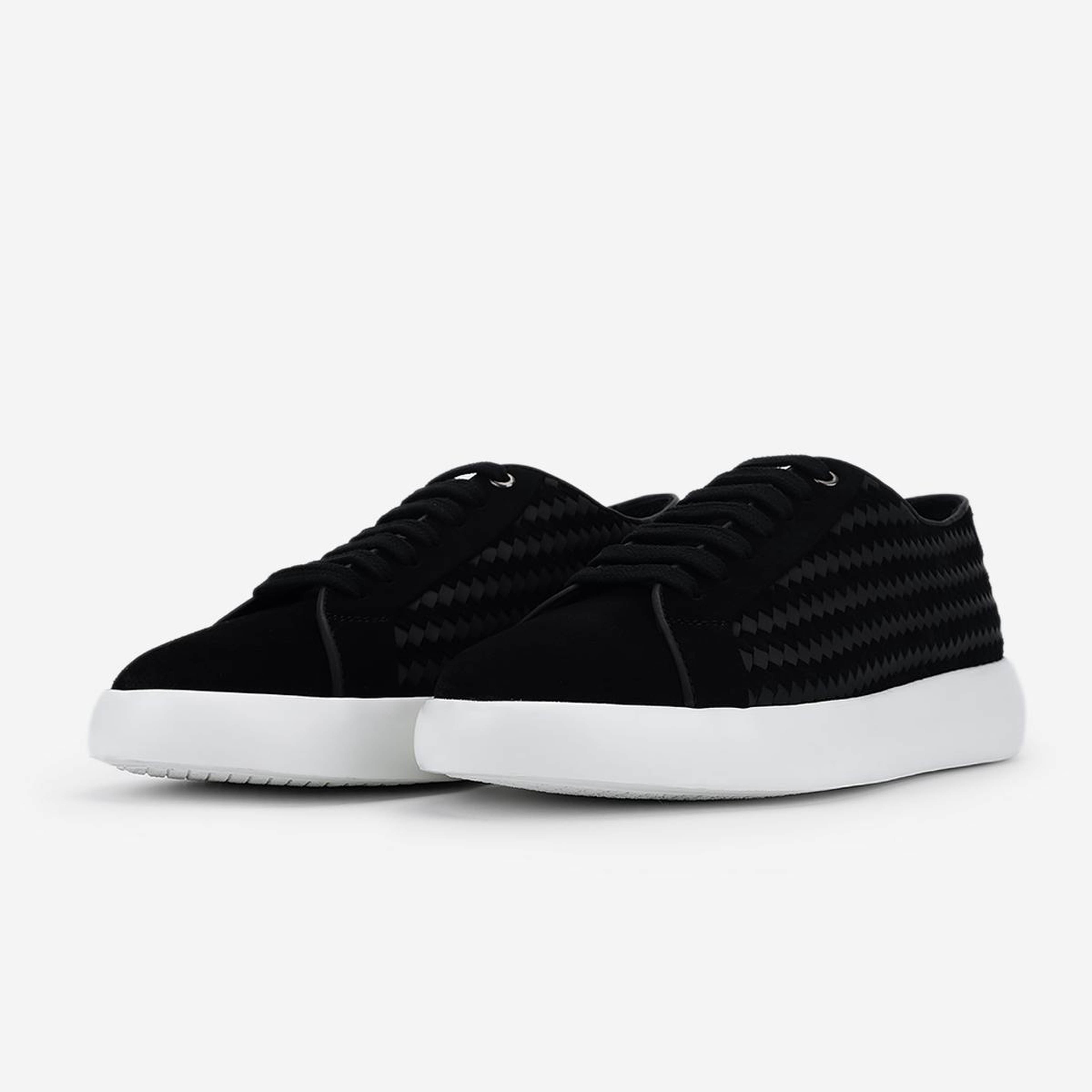 Valmenti Erkek Hakiki Deri Siyah Sneakers & Spor Ayakkabı