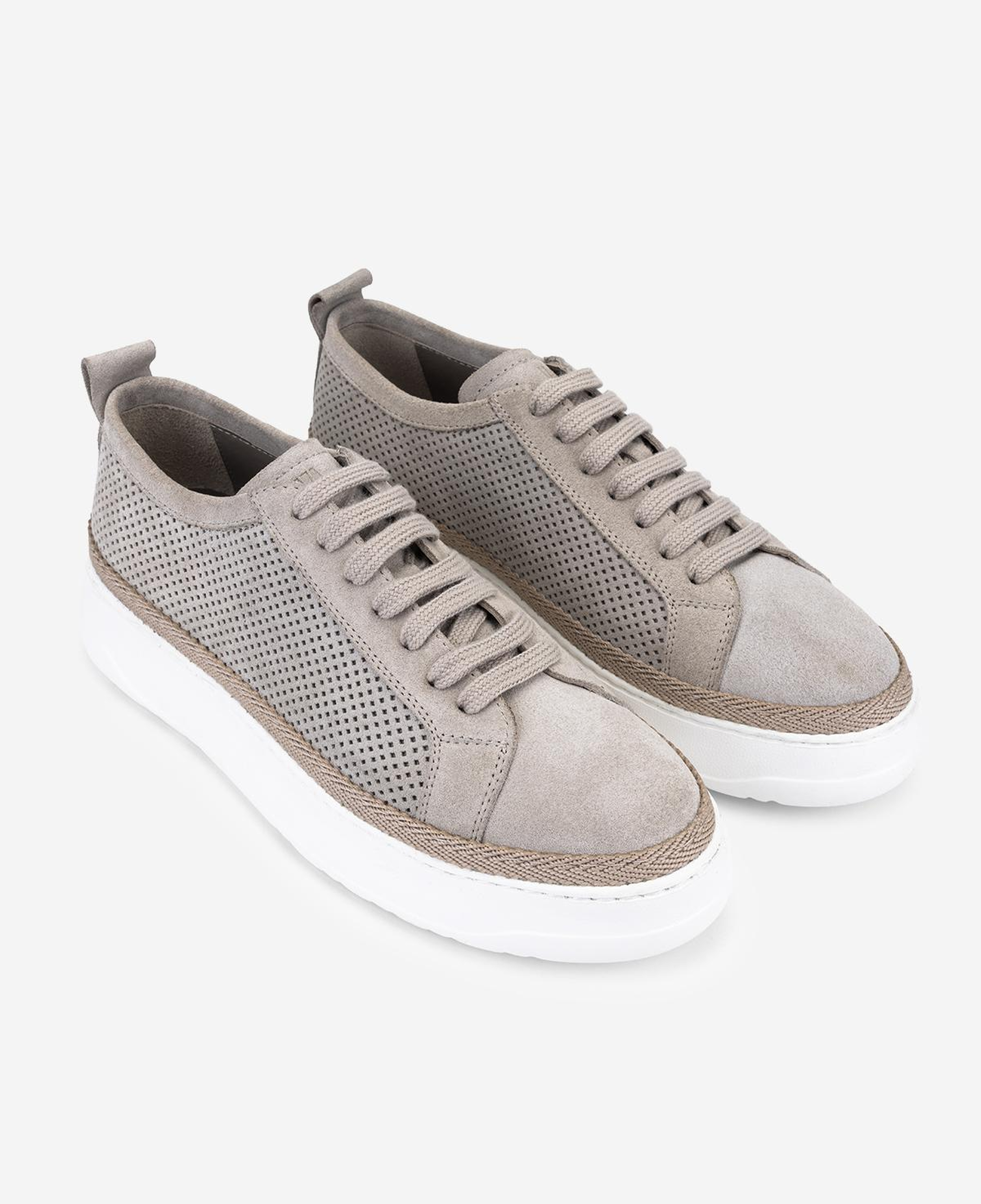 Valmenti Erkek Hakiki Deri Bej Sneakers & Spor Ayakkabı