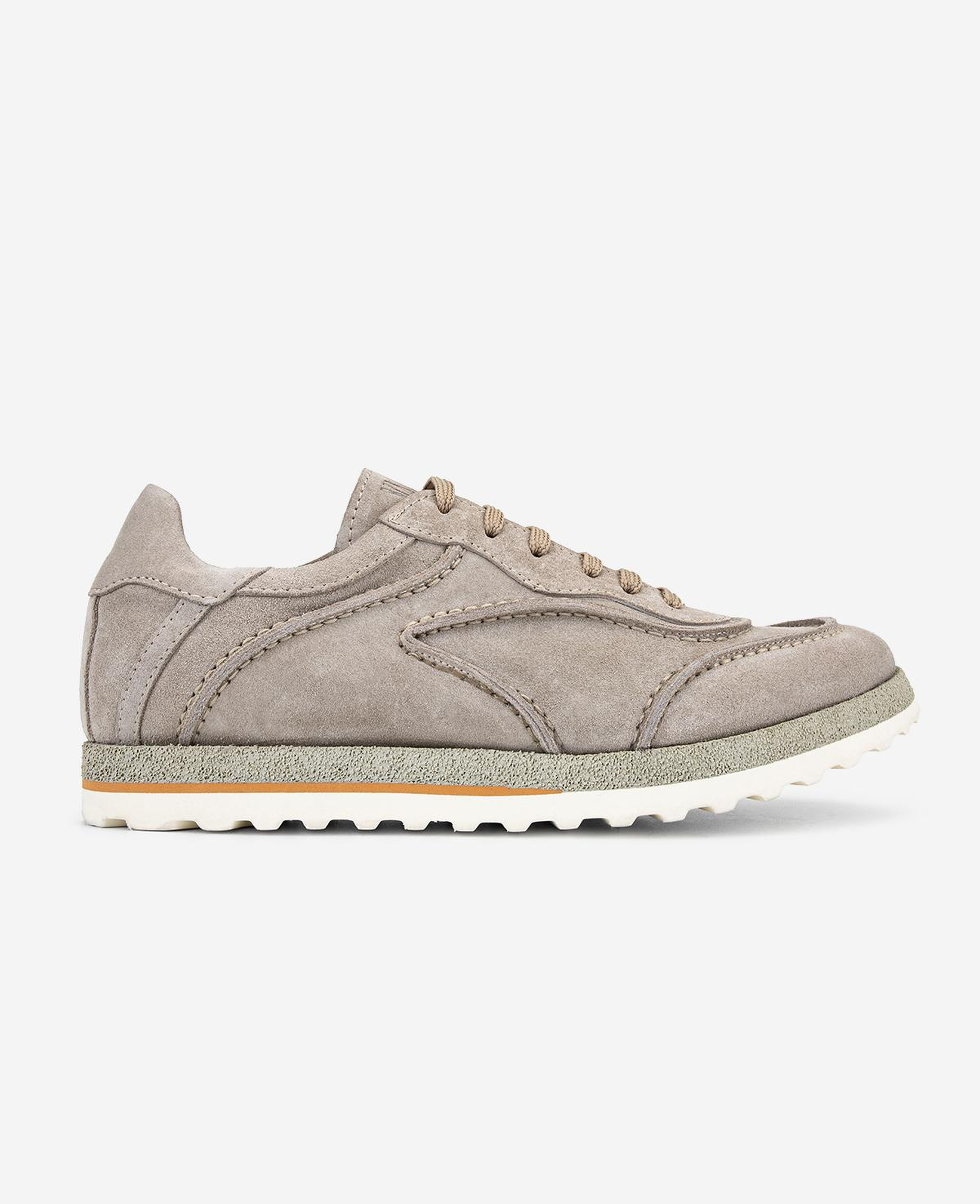 Valmenti Erkek Hakiki Deri Bej Süet Sneakers & Spor Ayakkabı
