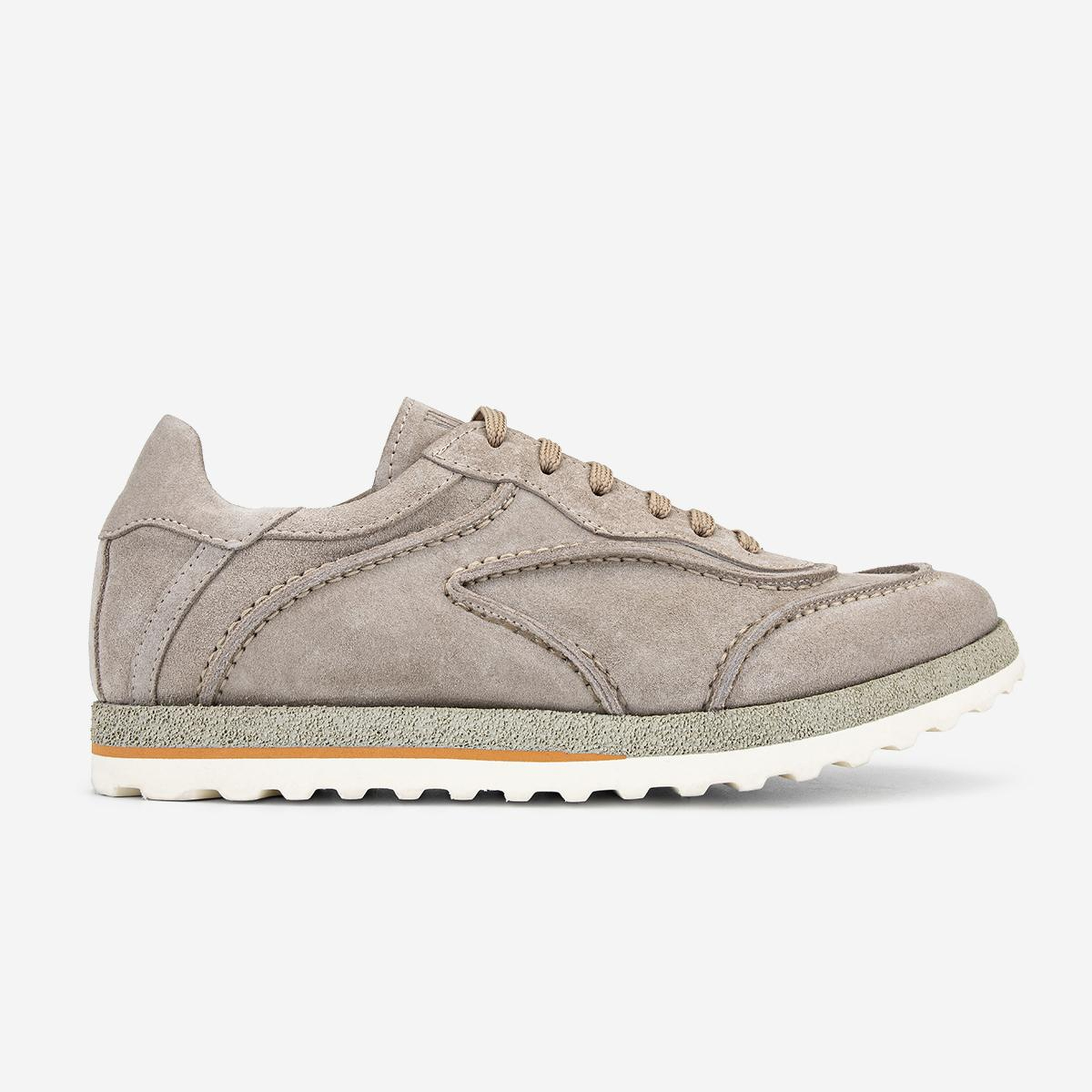 Valmenti Erkek Hakiki Deri Bej Süet Sneakers & Spor Ayakkabı