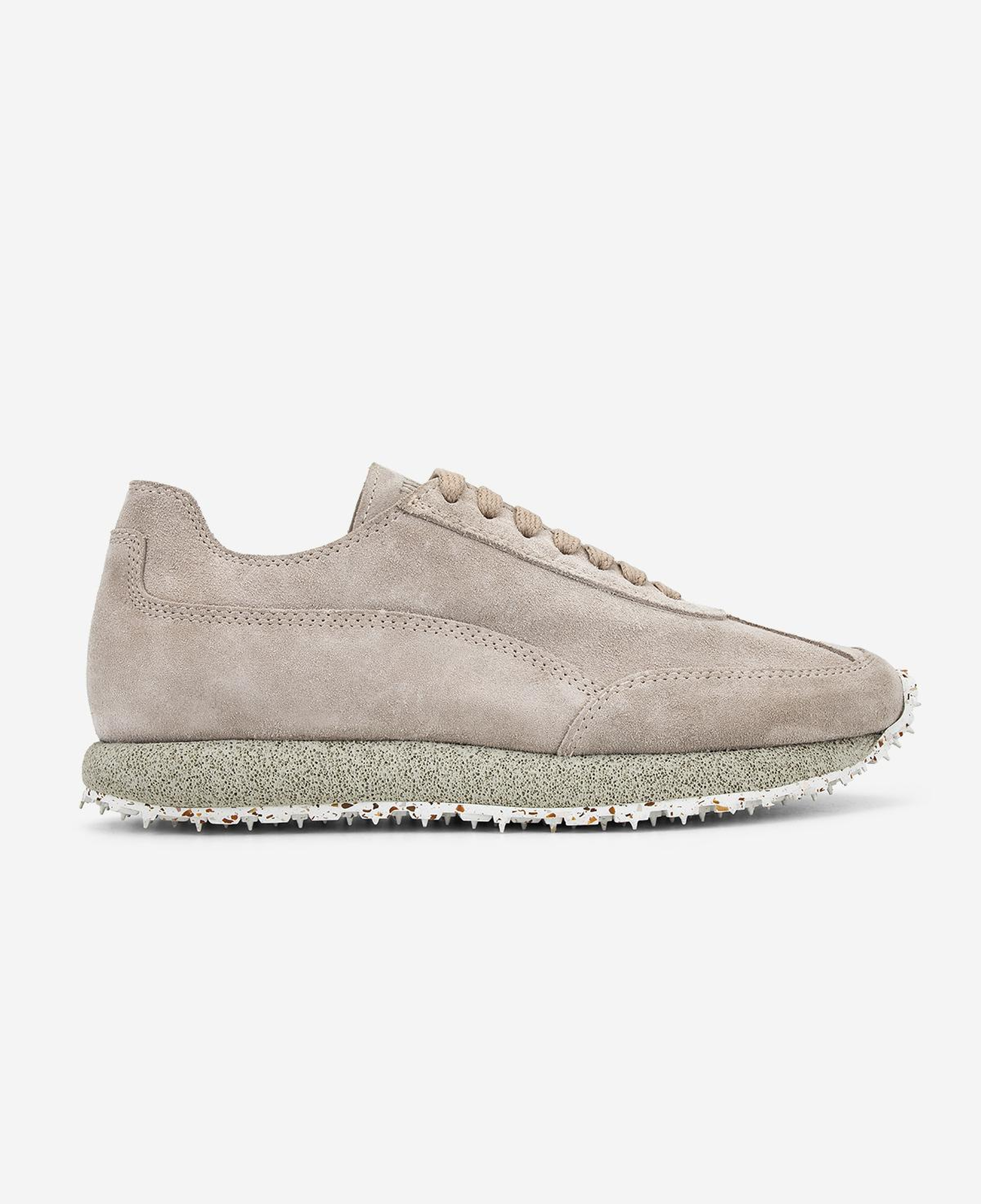 Valmenti Erkek Hakiki Deri Bej Süet Sneakers & Spor Ayakkabı