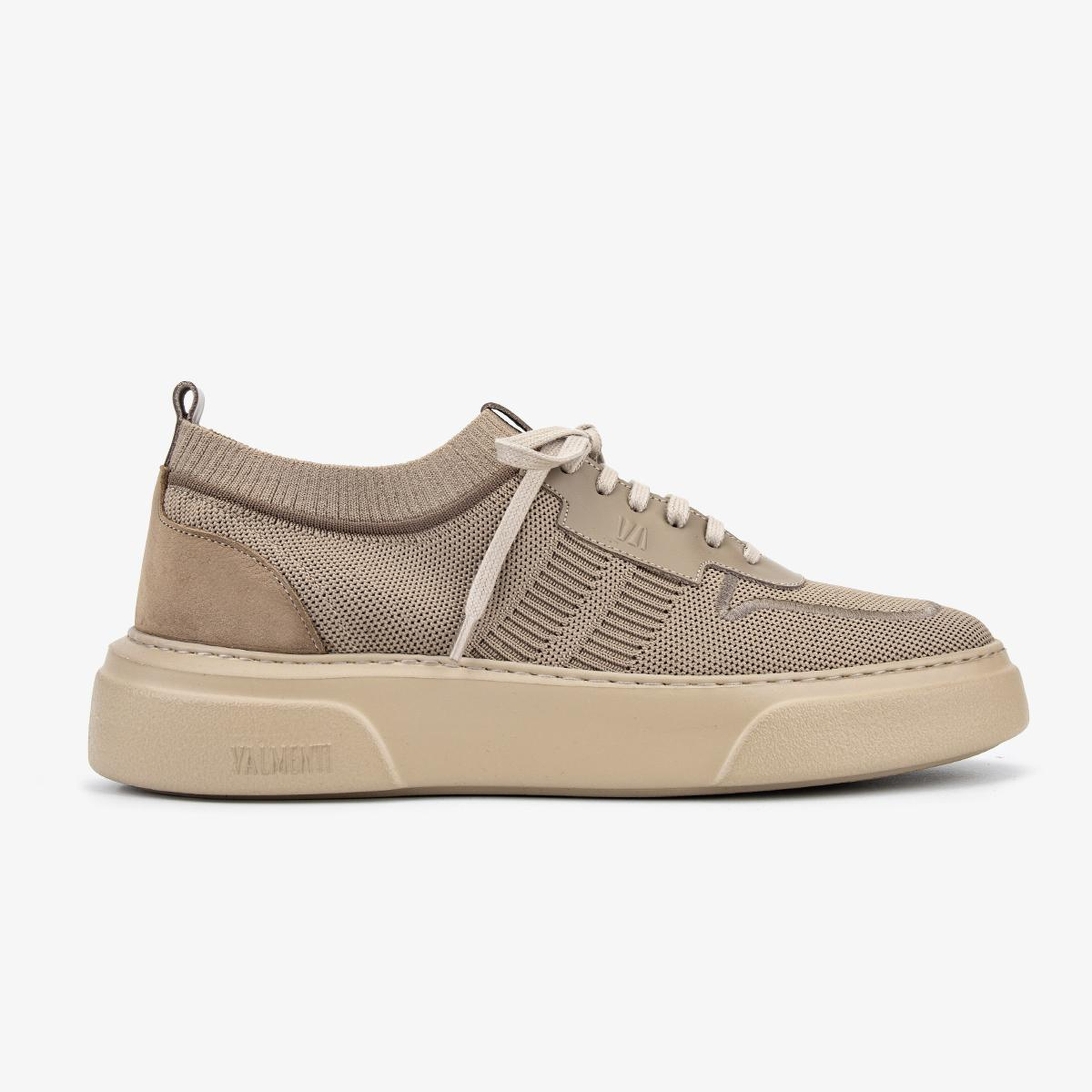 Valmenti Erkek Deri & Tekstil Bej Sneakers & Spor Ayakkabı
