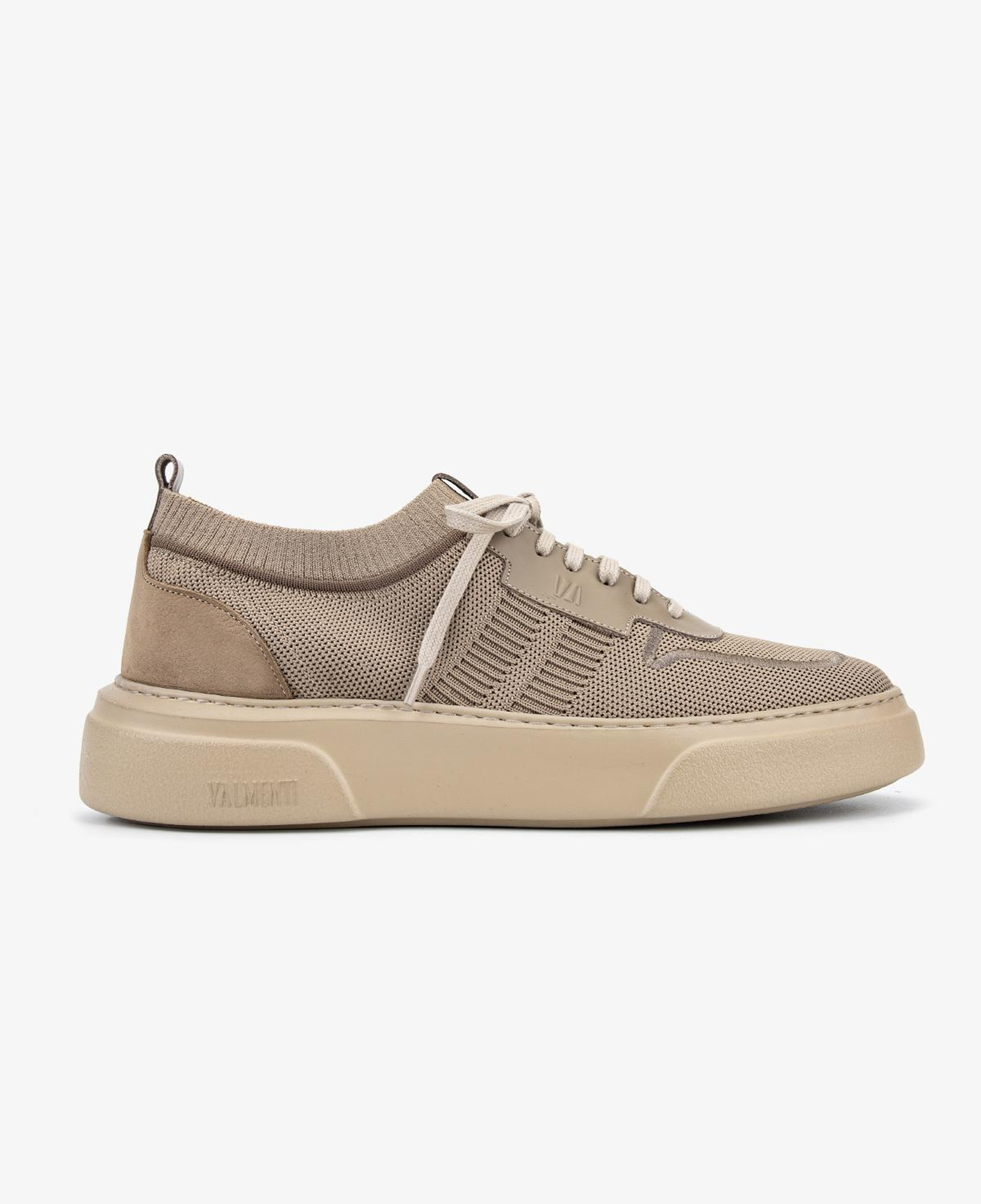 Valmenti Erkek Deri & Tekstil Bej Sneakers & Spor Ayakkabı