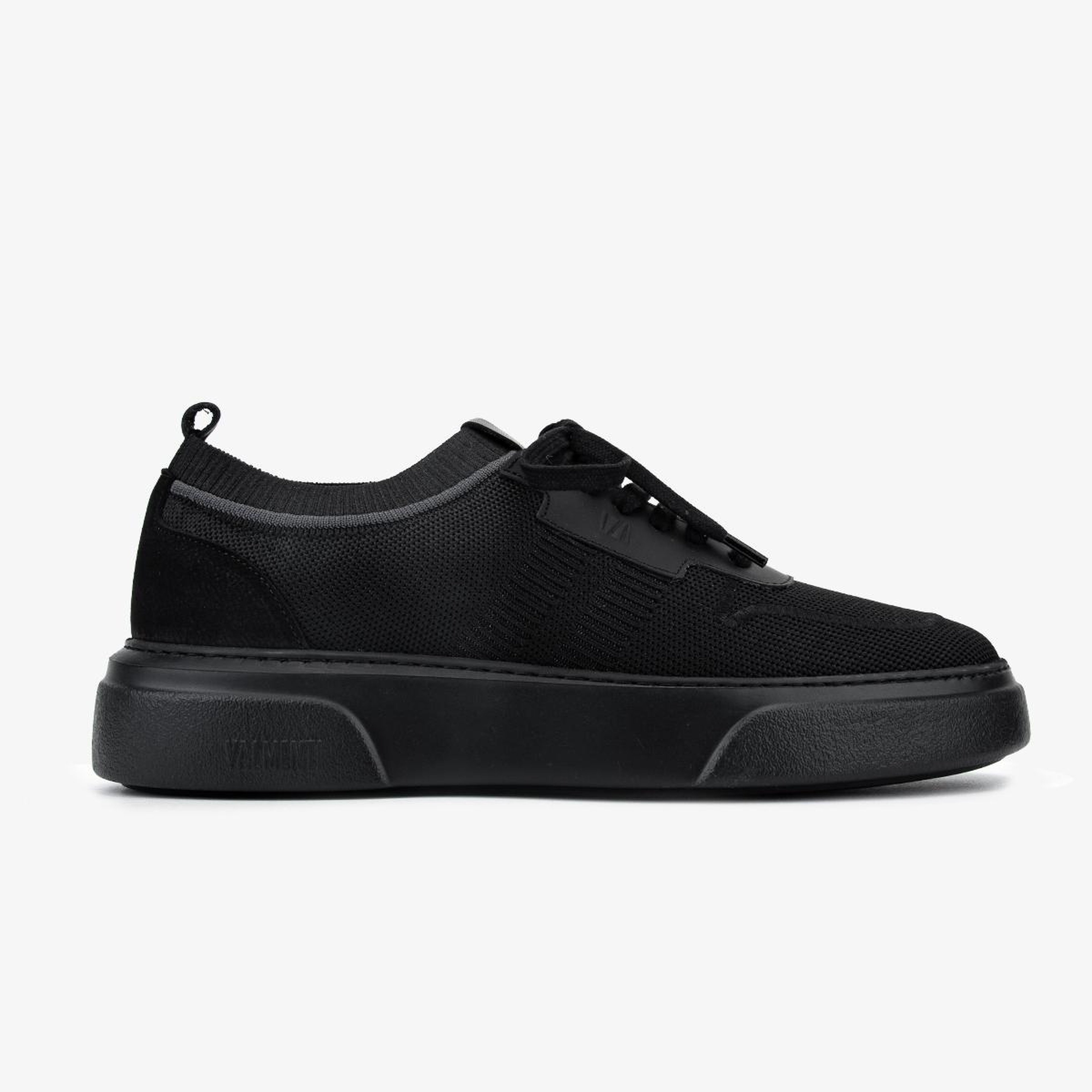 Valmenti Erkek Deri & Tekstil Siyah Sneakers & Spor Ayakkabı