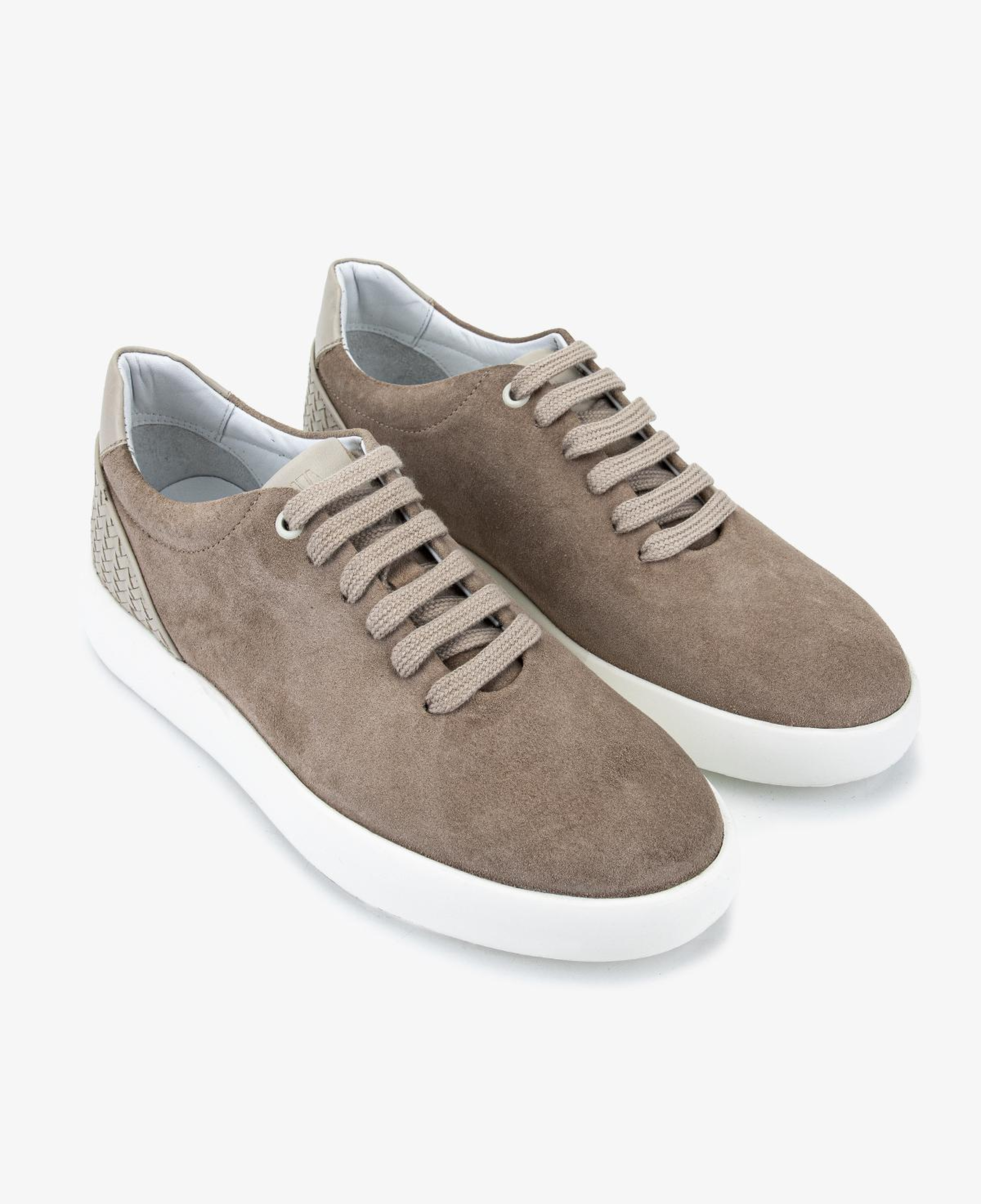 Valmenti Erkek Hakiki Deri Vizon Süet Sneakers & Spor Ayakkabı