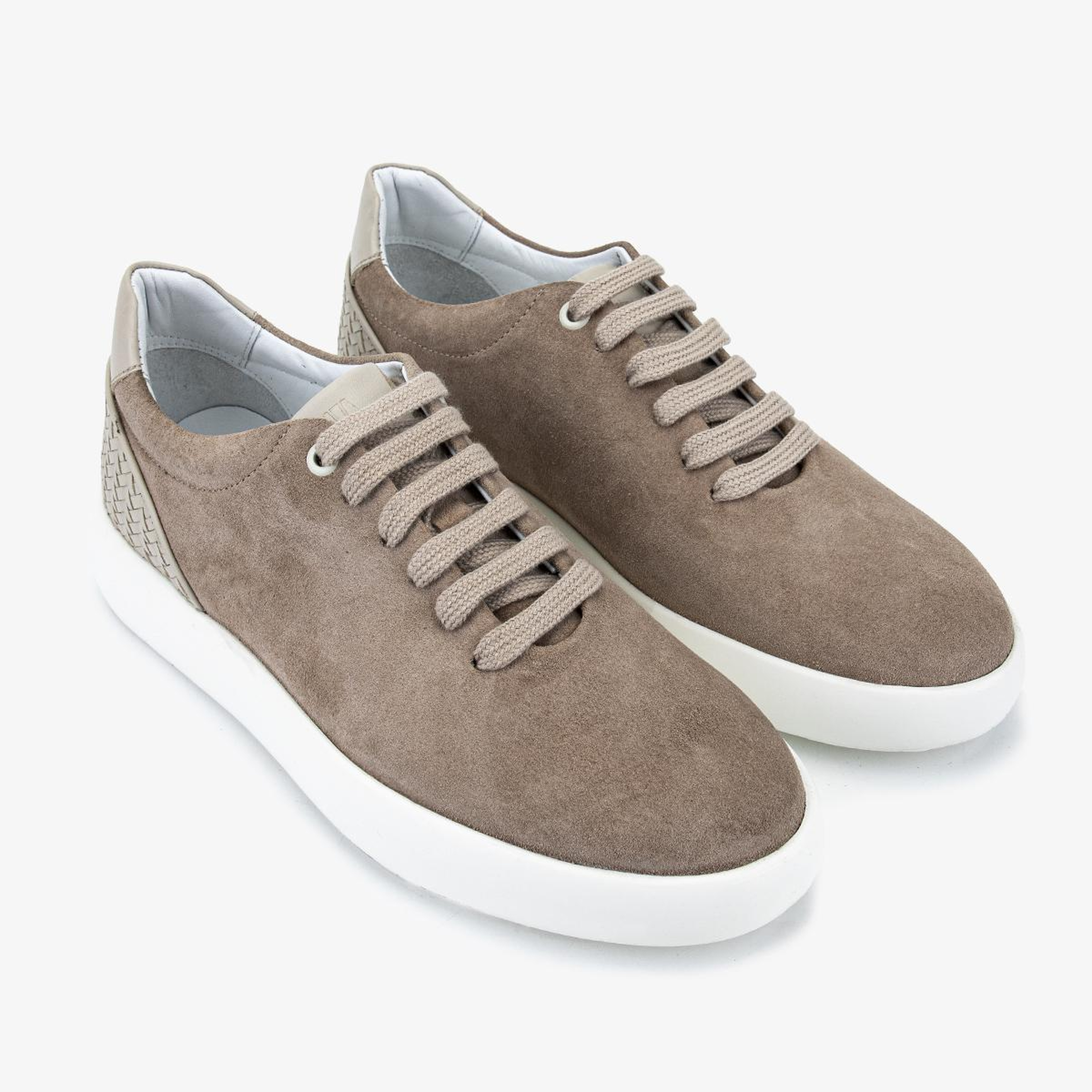 Valmenti Erkek Hakiki Deri Vizon Süet Sneakers & Spor Ayakkabı
