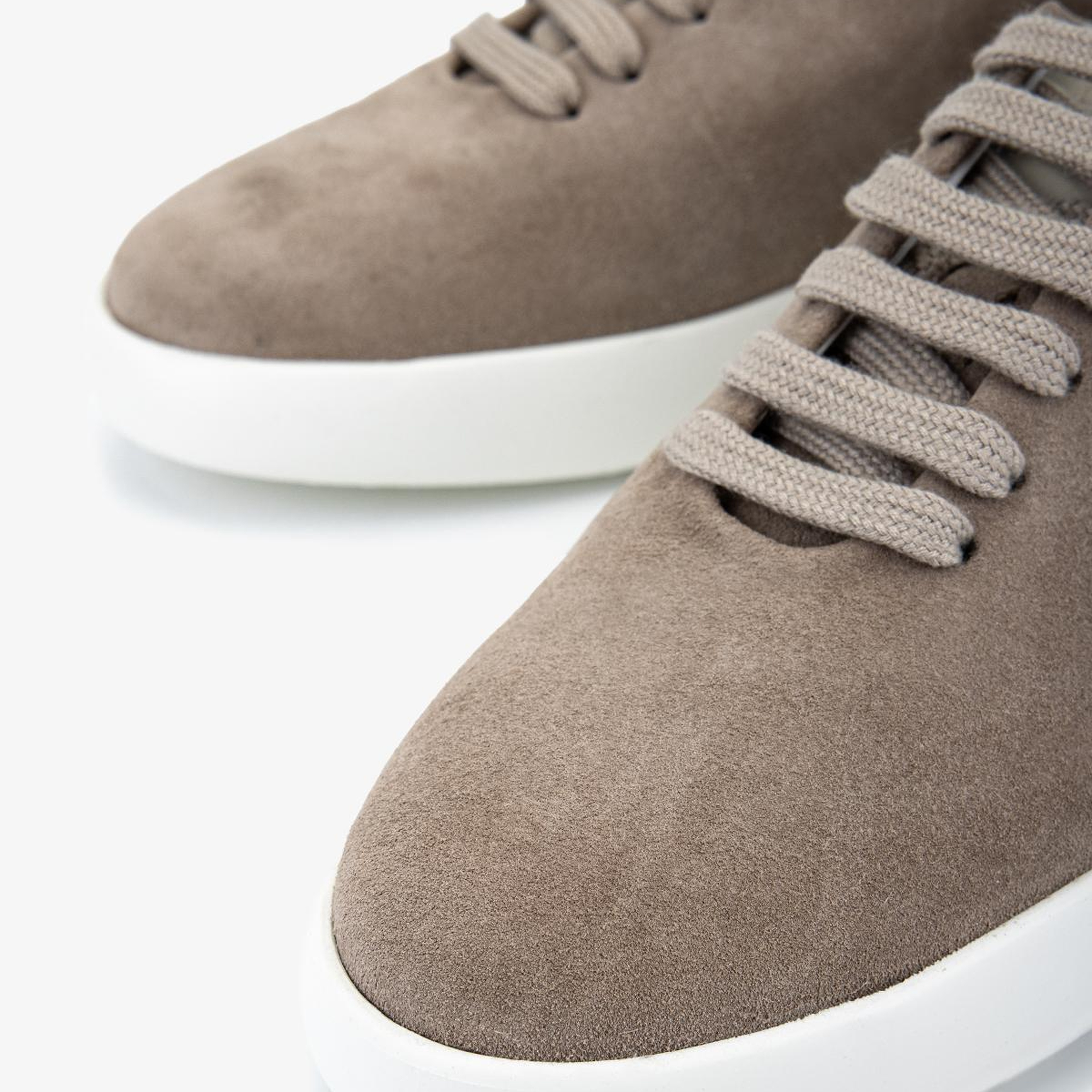 Valmenti Erkek Hakiki Deri Vizon Süet Sneakers & Spor Ayakkabı