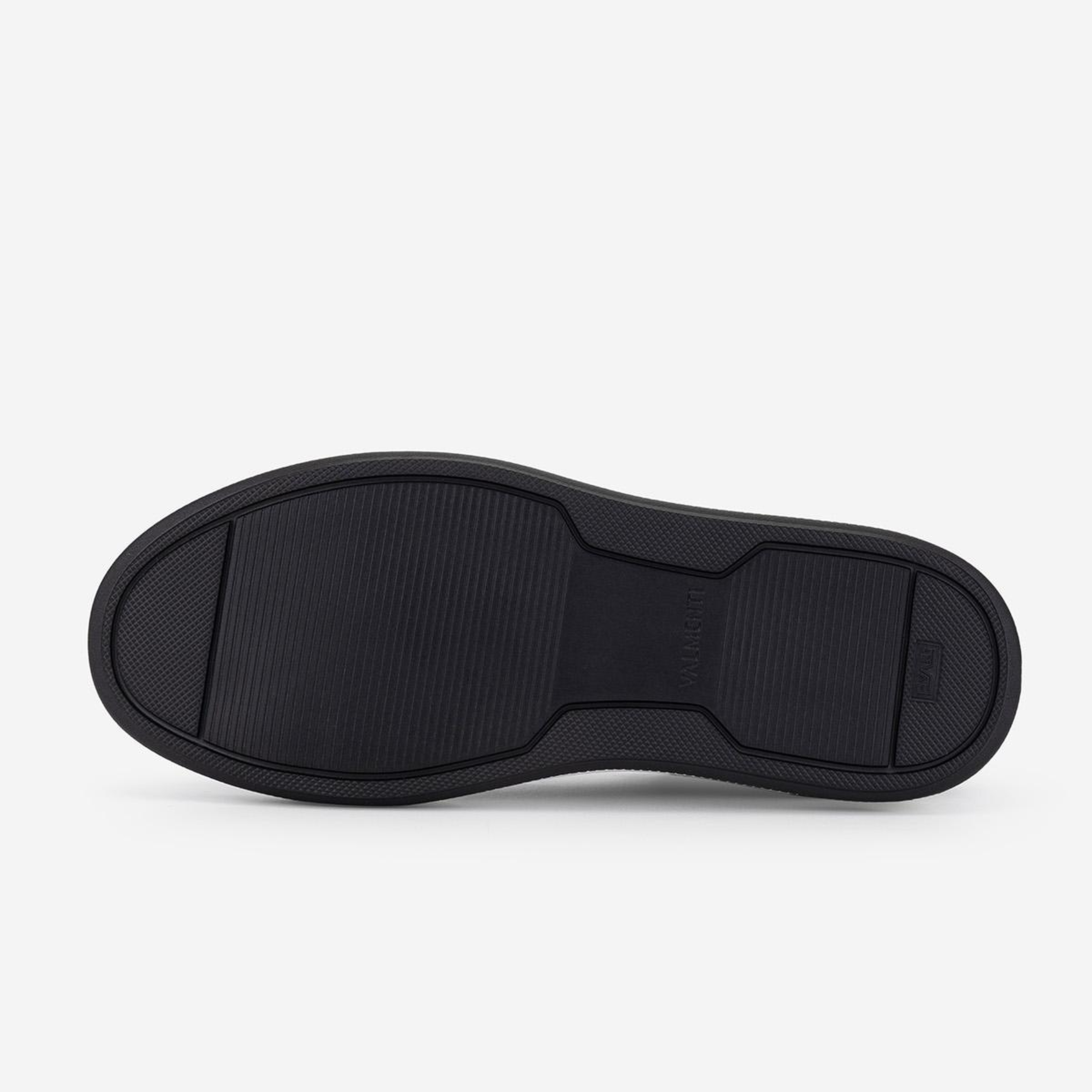 Valmenti Erkek Hakiki Deri Siyah Floter Sneakers & Spor Ayakkabı