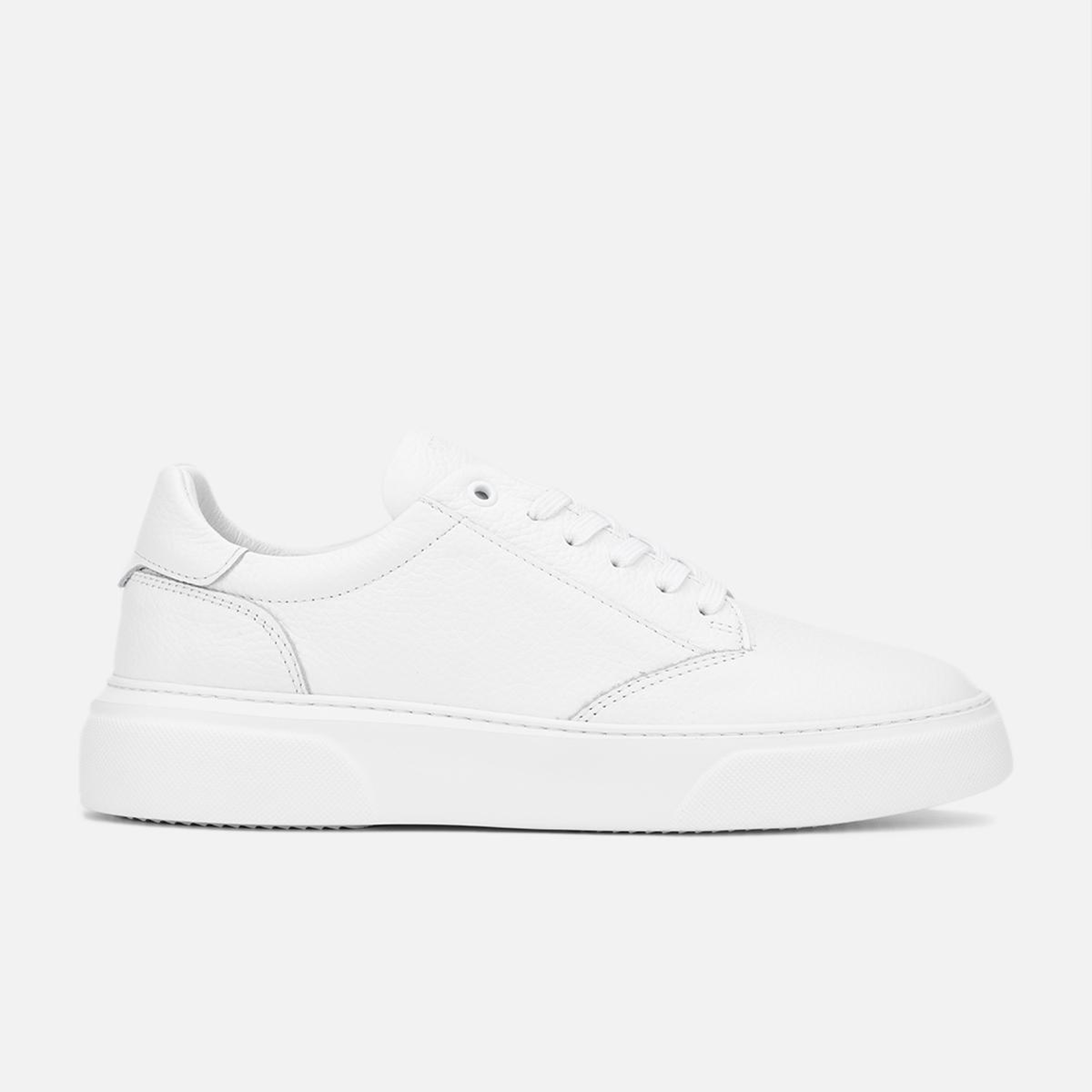 Valmenti Erkek Hakiki Deri Beyaz Sneakers & Spor Ayakkabı