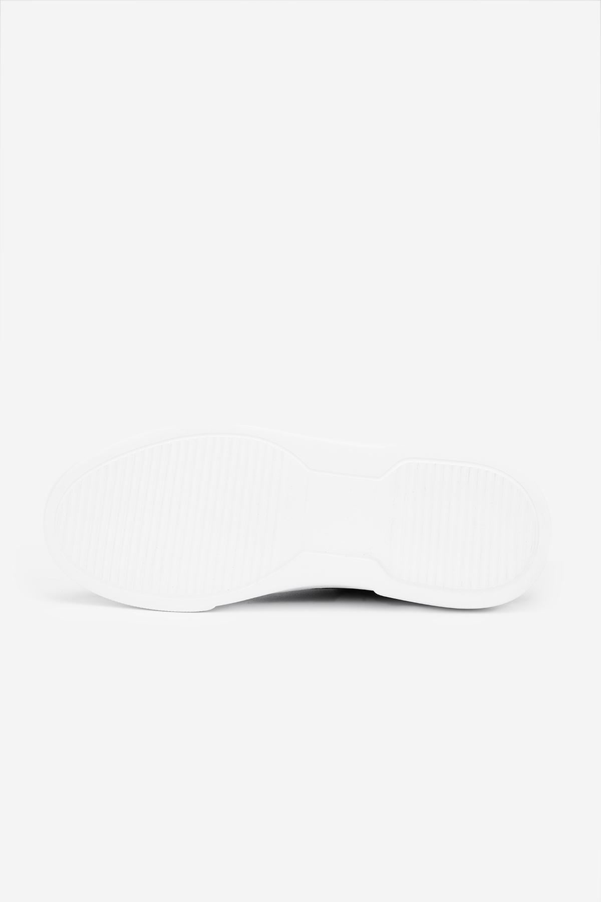 Valmenti Erkek Hakiki Deri Siyah Floter Sneakers & Spor Ayakkabı