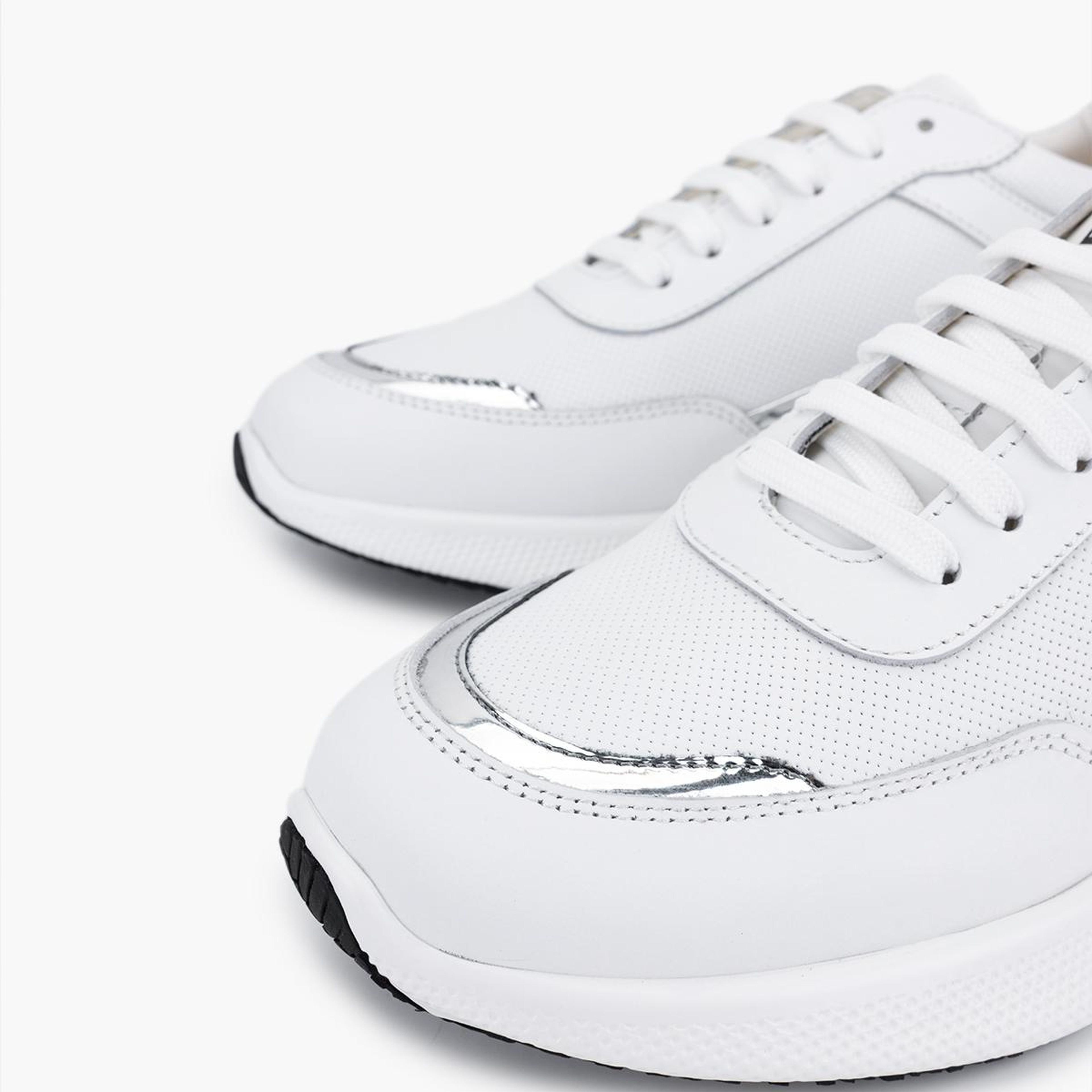 Valmenti Erkek Hakiki Deri Beyaz Sneakers & Spor Ayakkabı