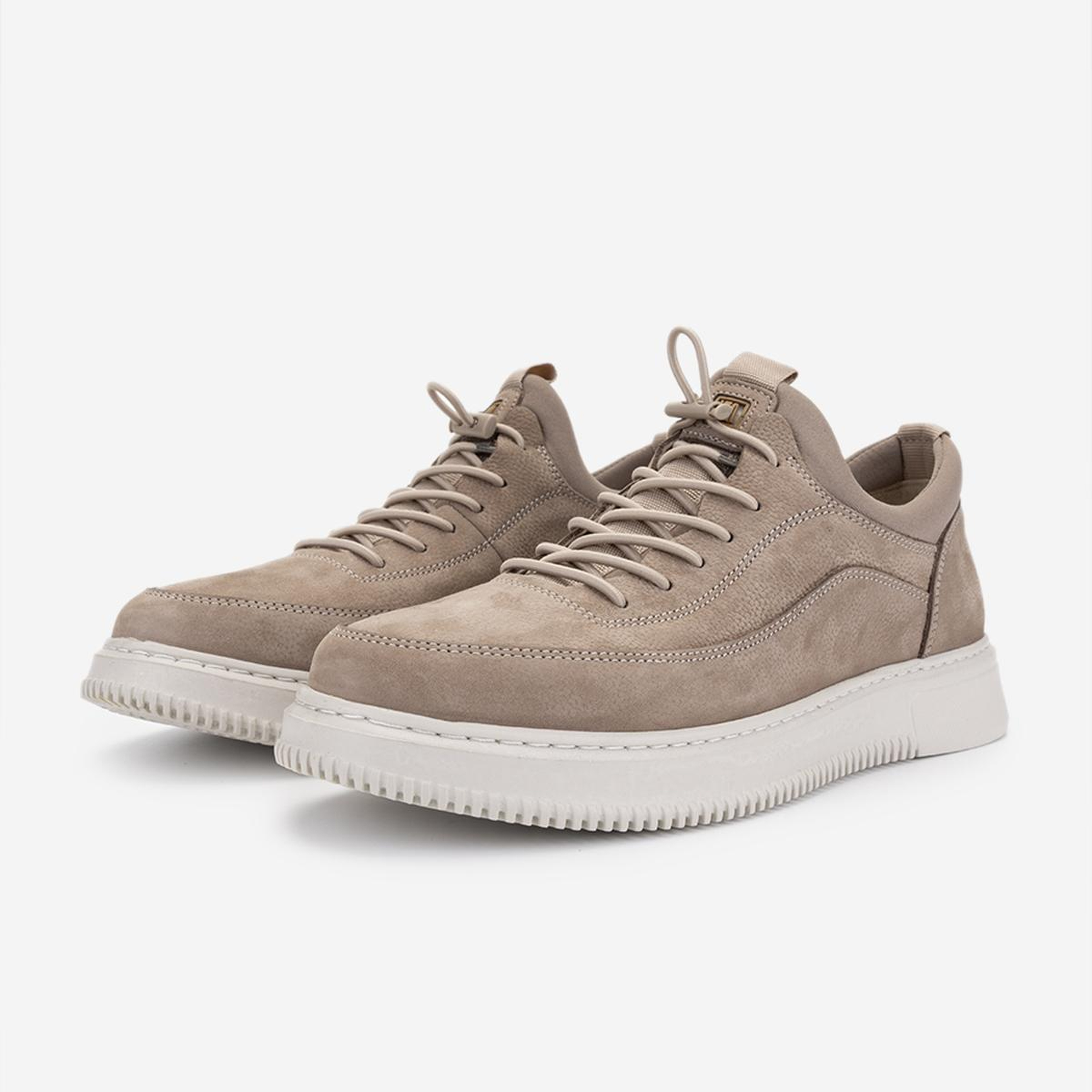 Valmenti Erkek Hakiki Deri Vizon Nubuk Sneakers & Spor Ayakkabı