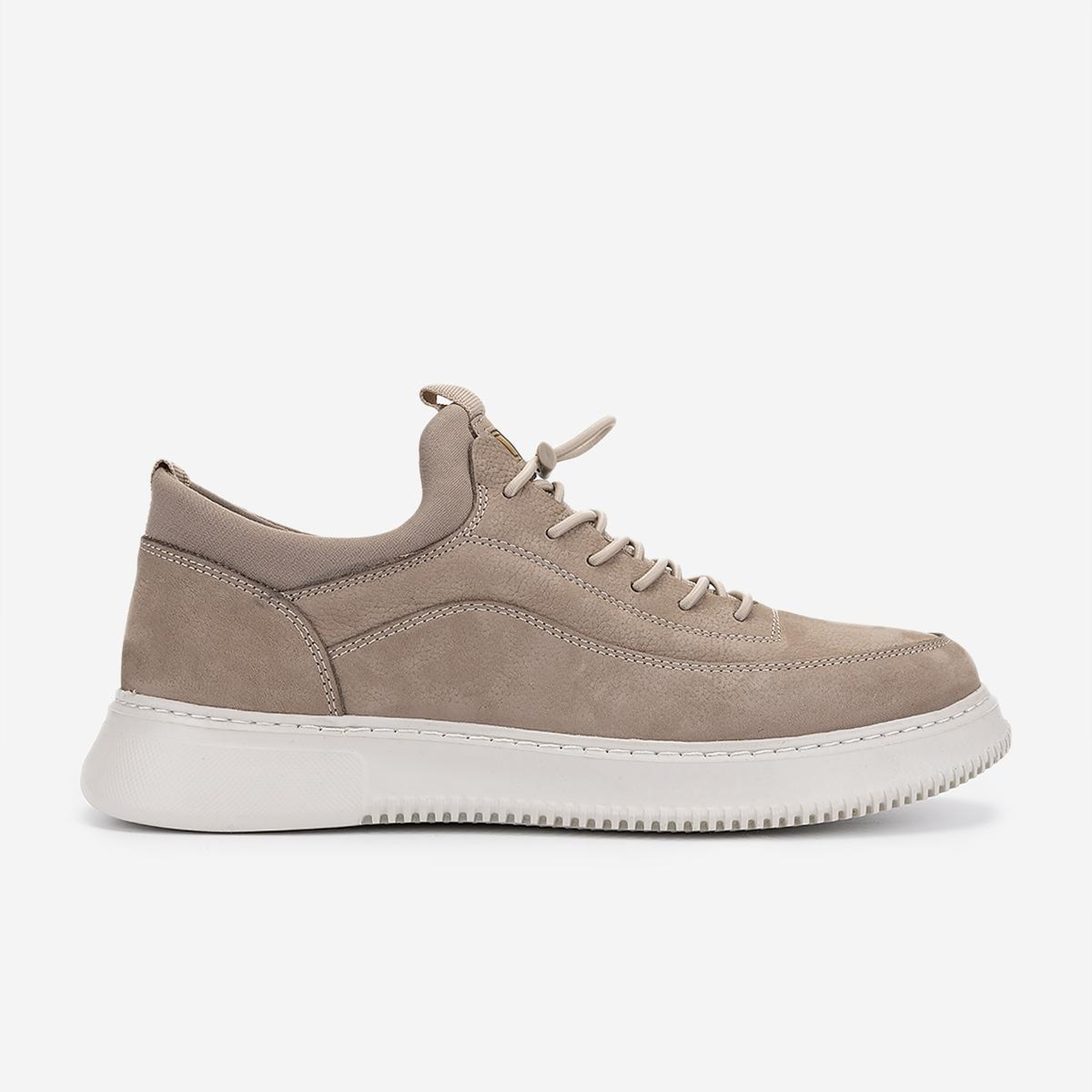 Valmenti Erkek Hakiki Deri Vizon Nubuk Sneakers & Spor Ayakkabı