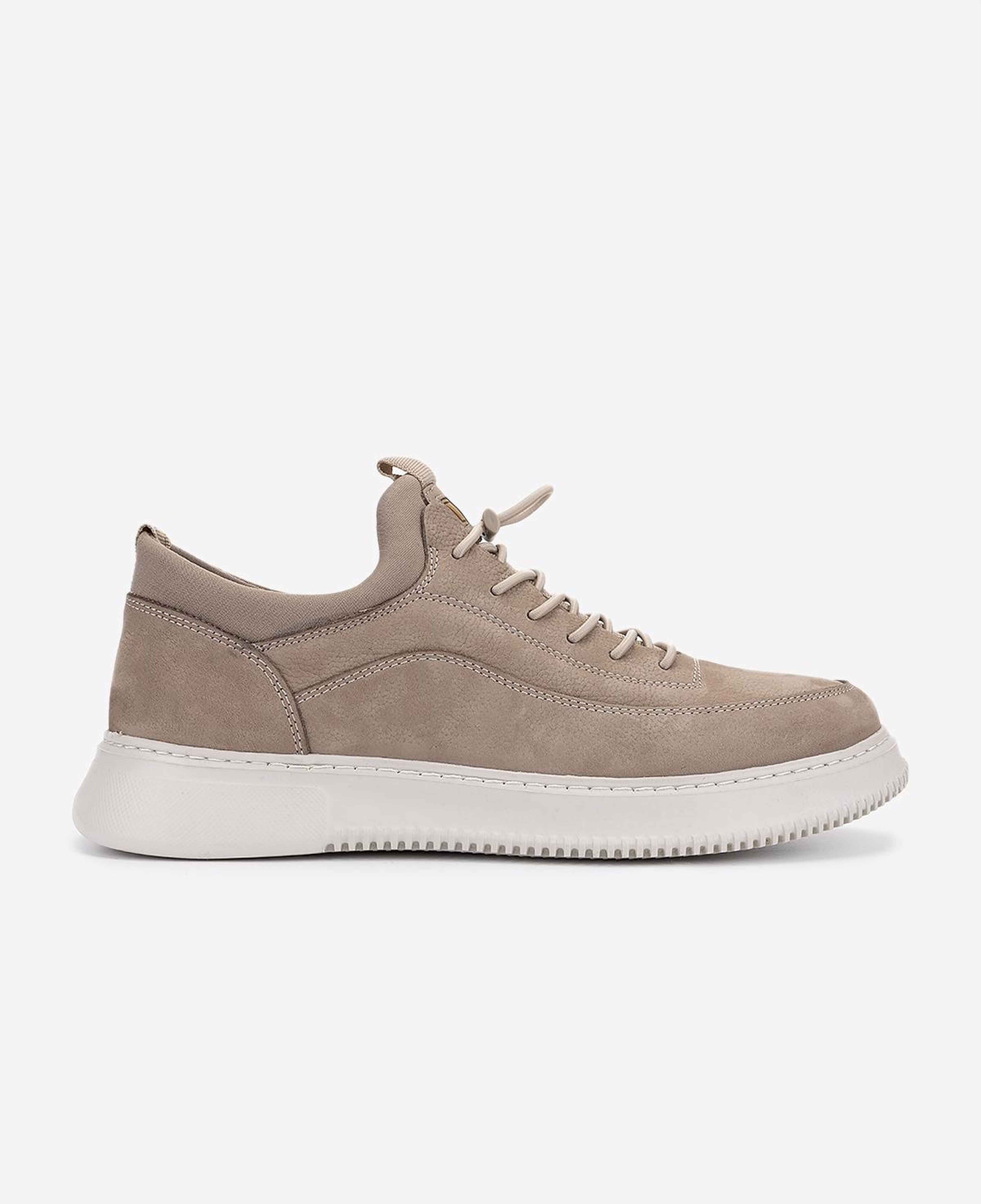 Valmenti Erkek Hakiki Deri Vizon Nubuk Sneakers & Spor Ayakkabı