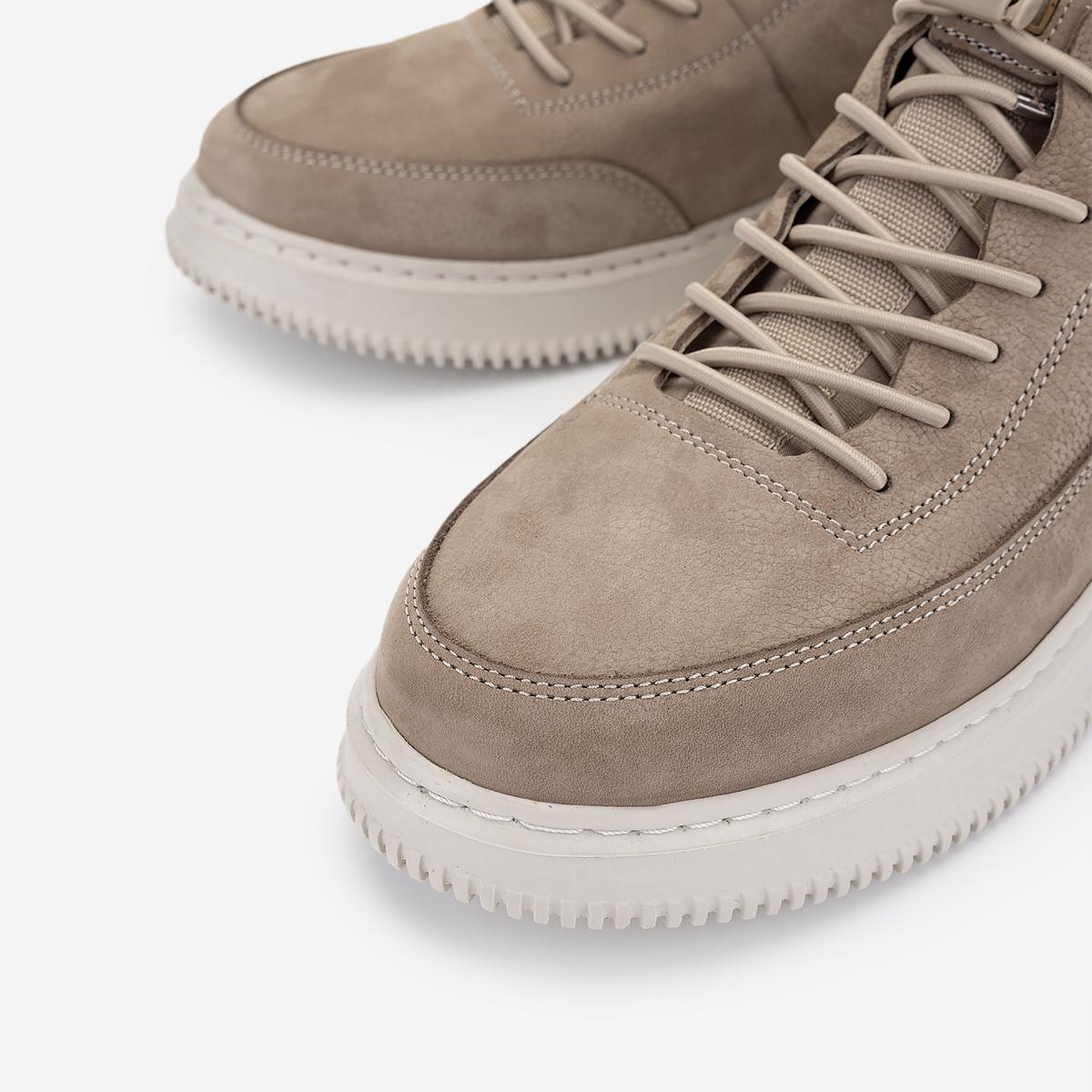 Valmenti Erkek Hakiki Deri Vizon Nubuk Sneakers & Spor Ayakkabı