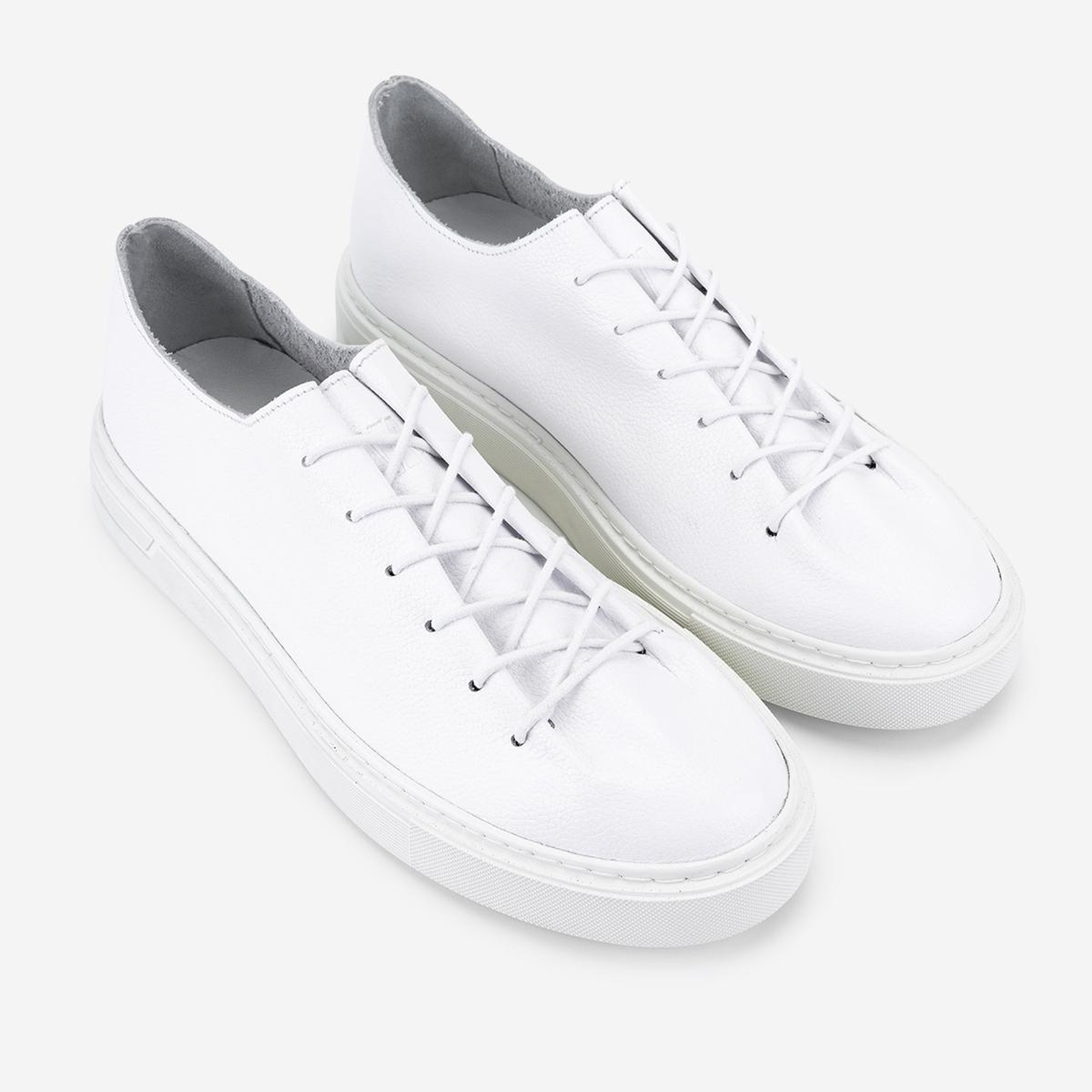Valmenti Erkek Hakiki Deri Beyaz Sneakers & Spor Ayakkabı