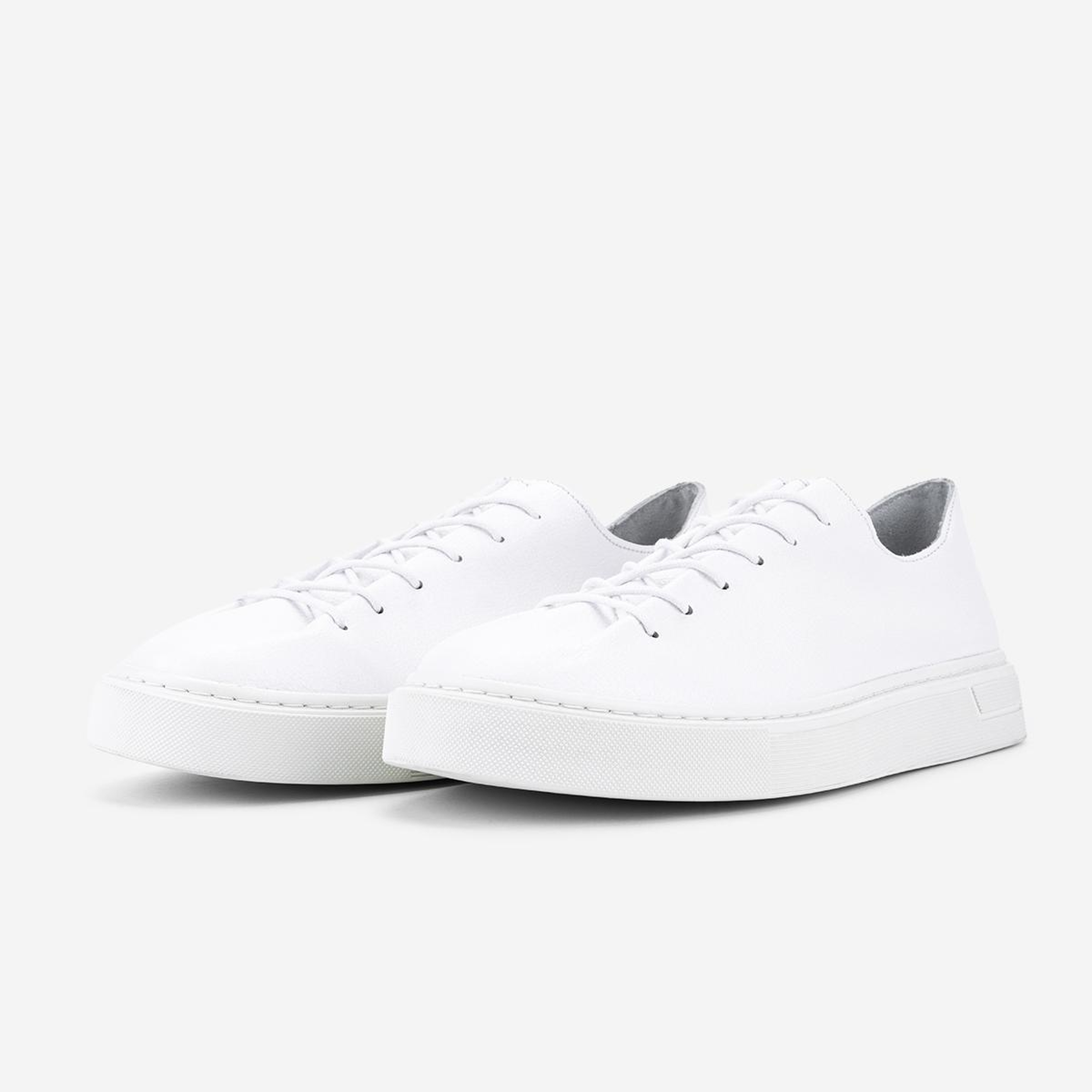 Valmenti Erkek Hakiki Deri Beyaz Sneakers & Spor Ayakkabı