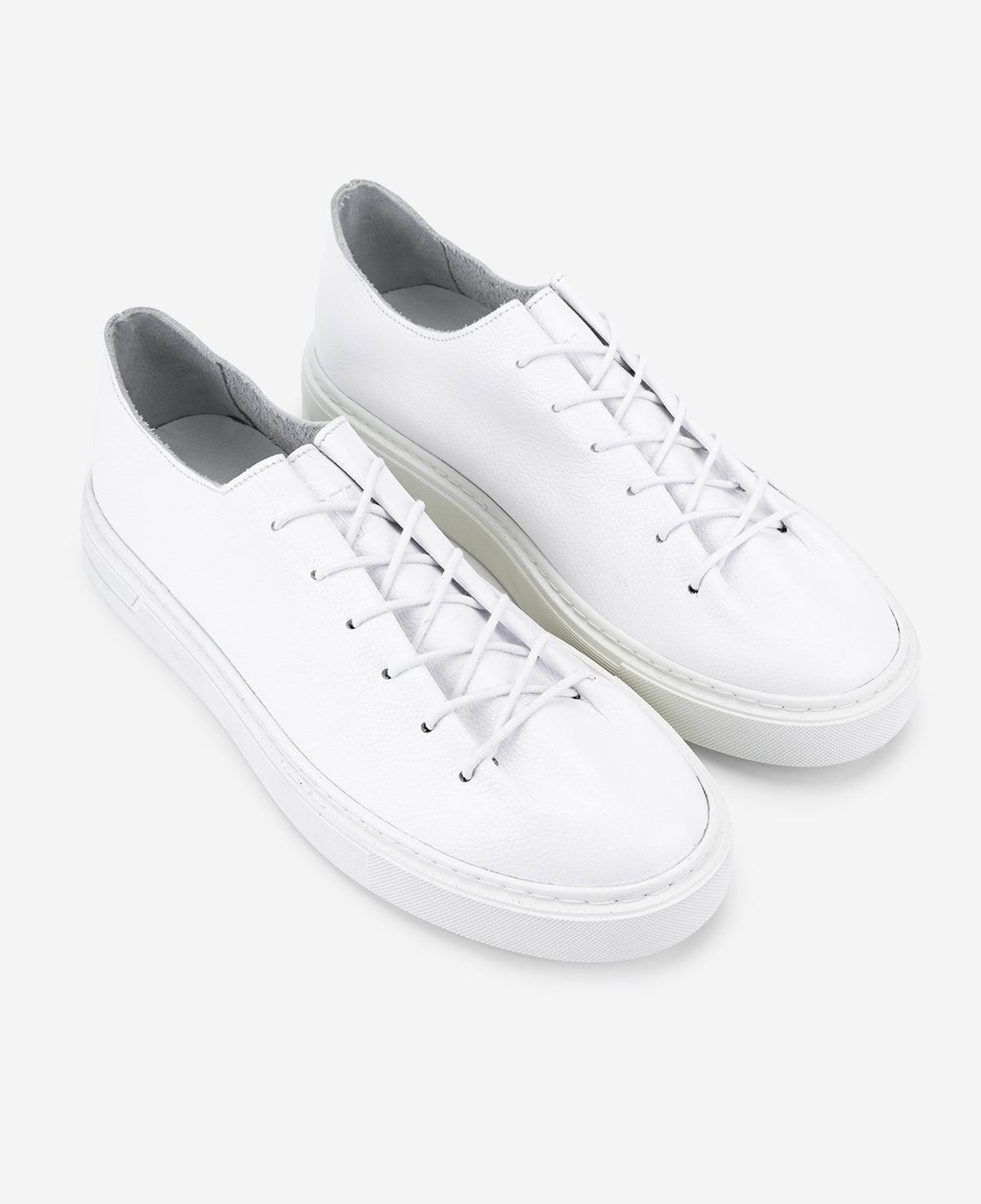 Valmenti Erkek Hakiki Deri Beyaz Sneakers & Spor Ayakkabı
