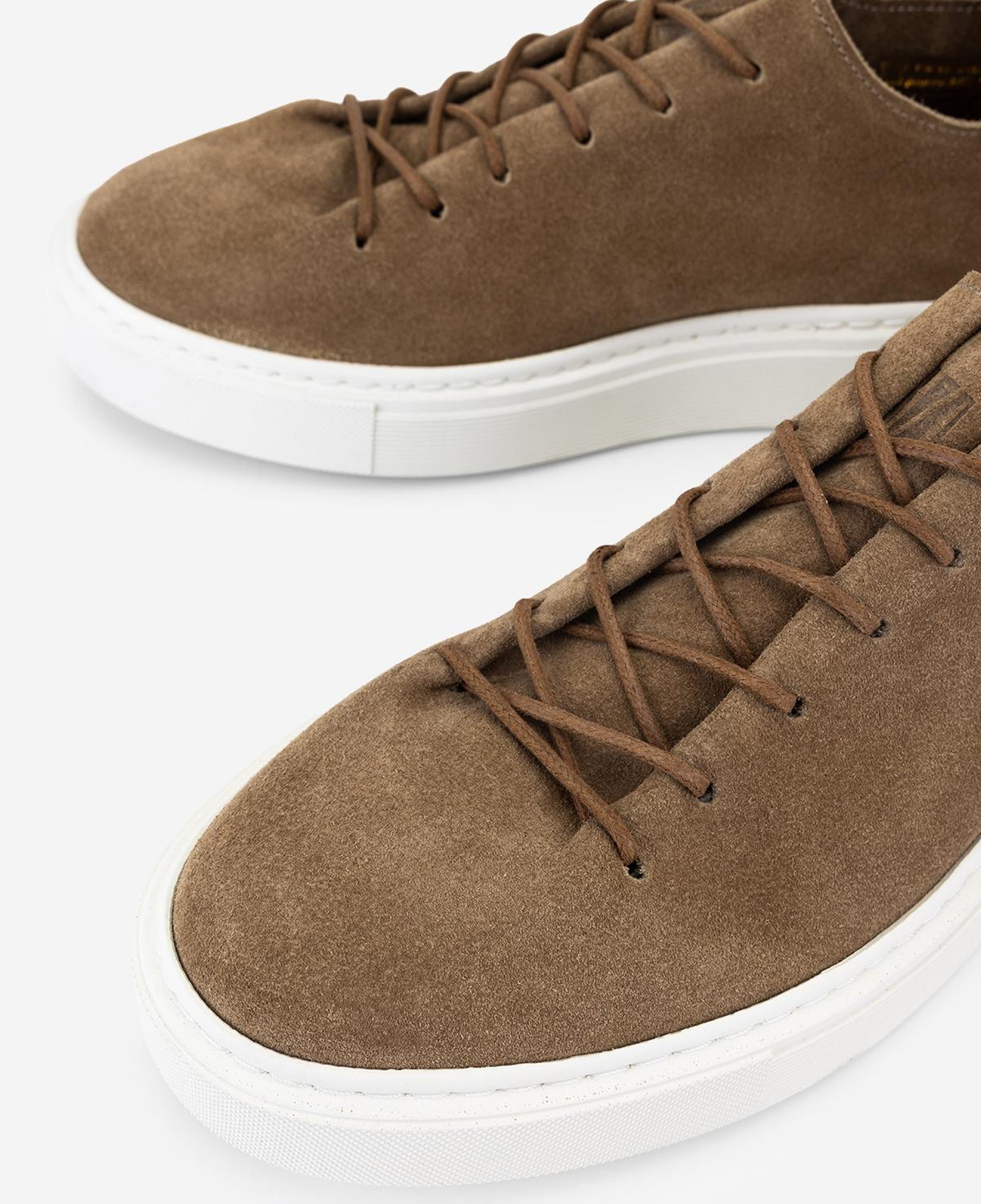 Valmenti Erkek Hakiki Deri Kahverengi Sneakers & Spor Ayakkabı