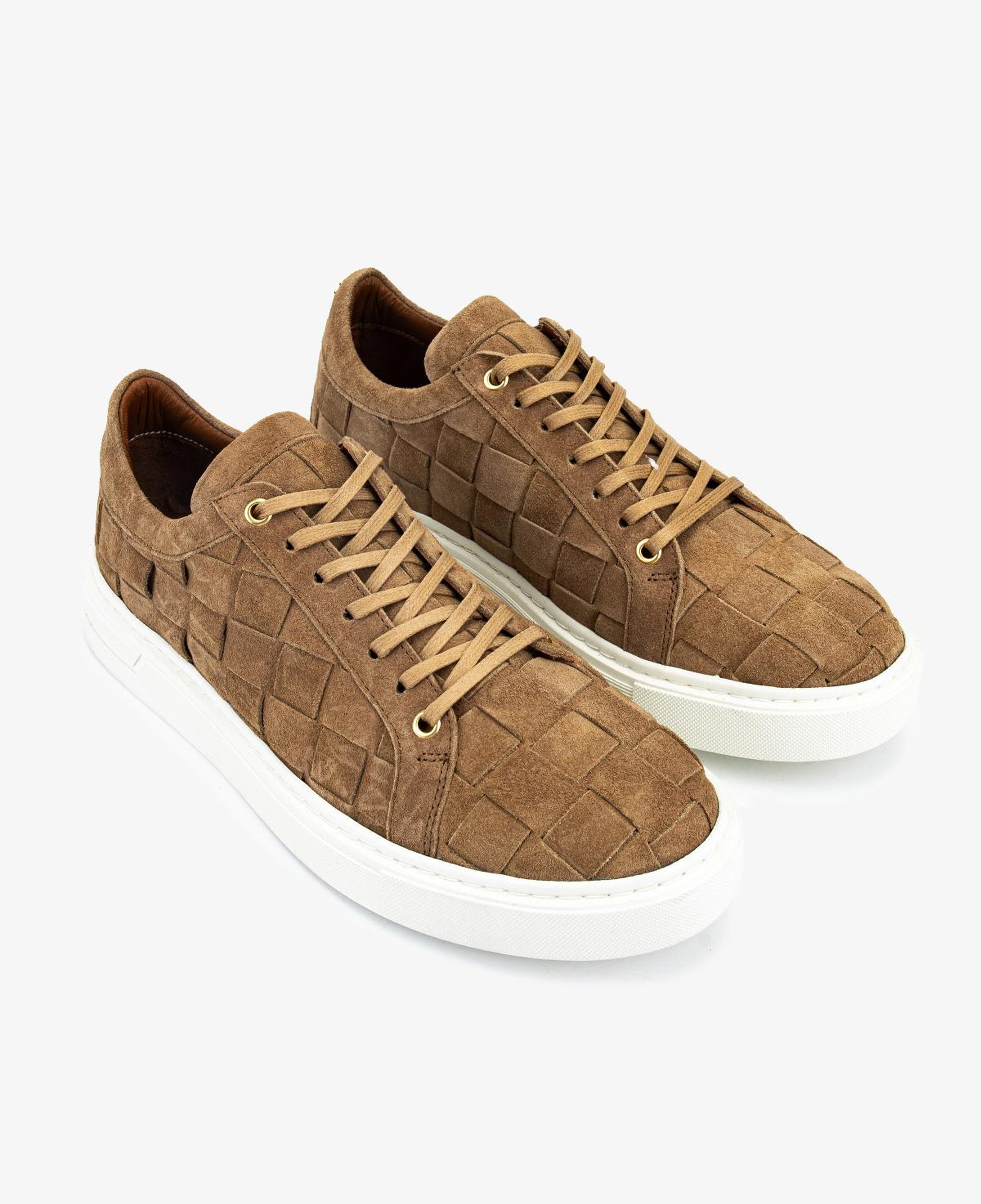 Valmenti Erkek Hakiki Deri Vizon Süet Sneakers & Spor Ayakkabı