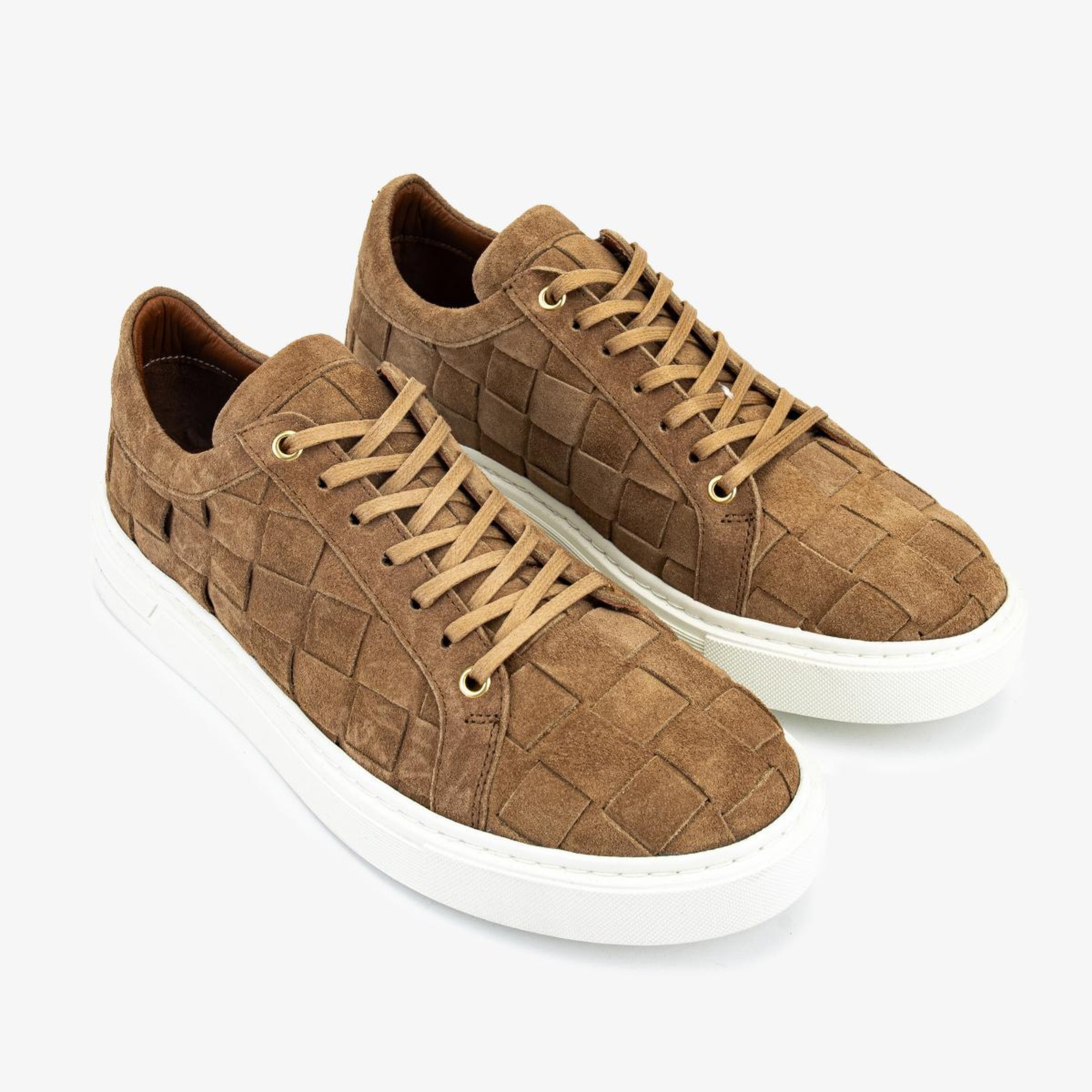 Valmenti Erkek Hakiki Deri Vizon Süet Sneakers & Spor Ayakkabı