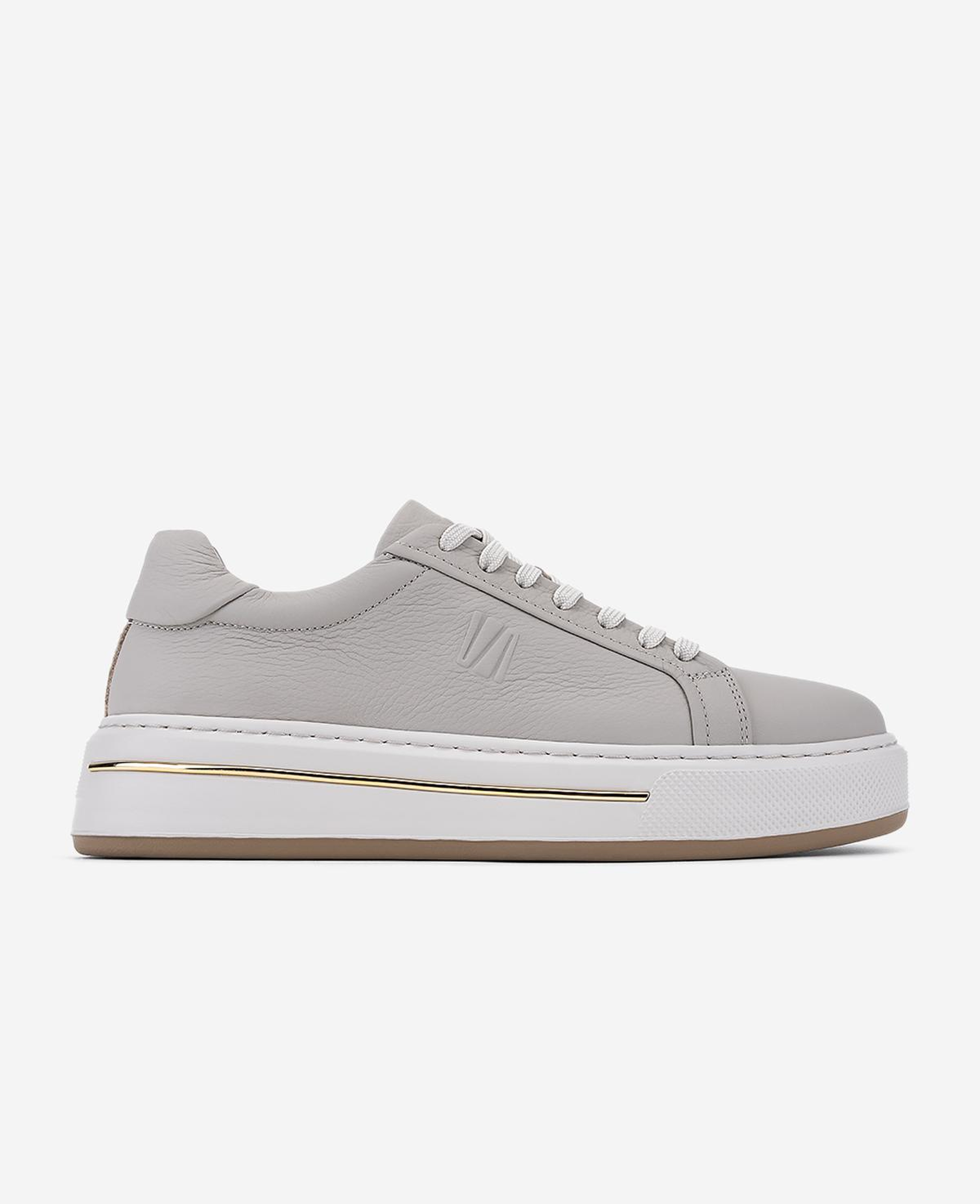 Valmenti Erkek Hakiki Deri Gri Sneakers & Spor Ayakkabı