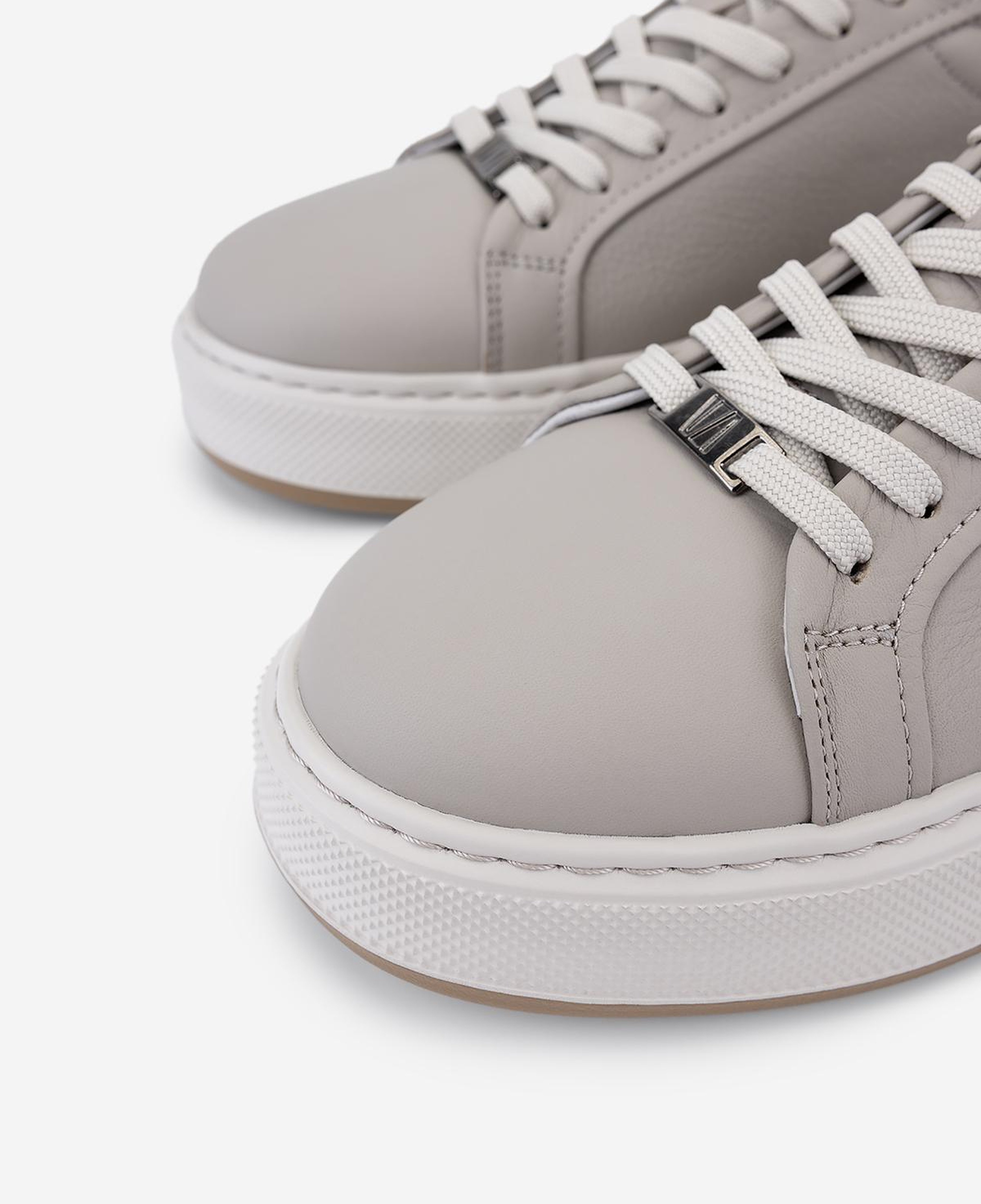 Valmenti Erkek Hakiki Deri Gri Sneakers & Spor Ayakkabı