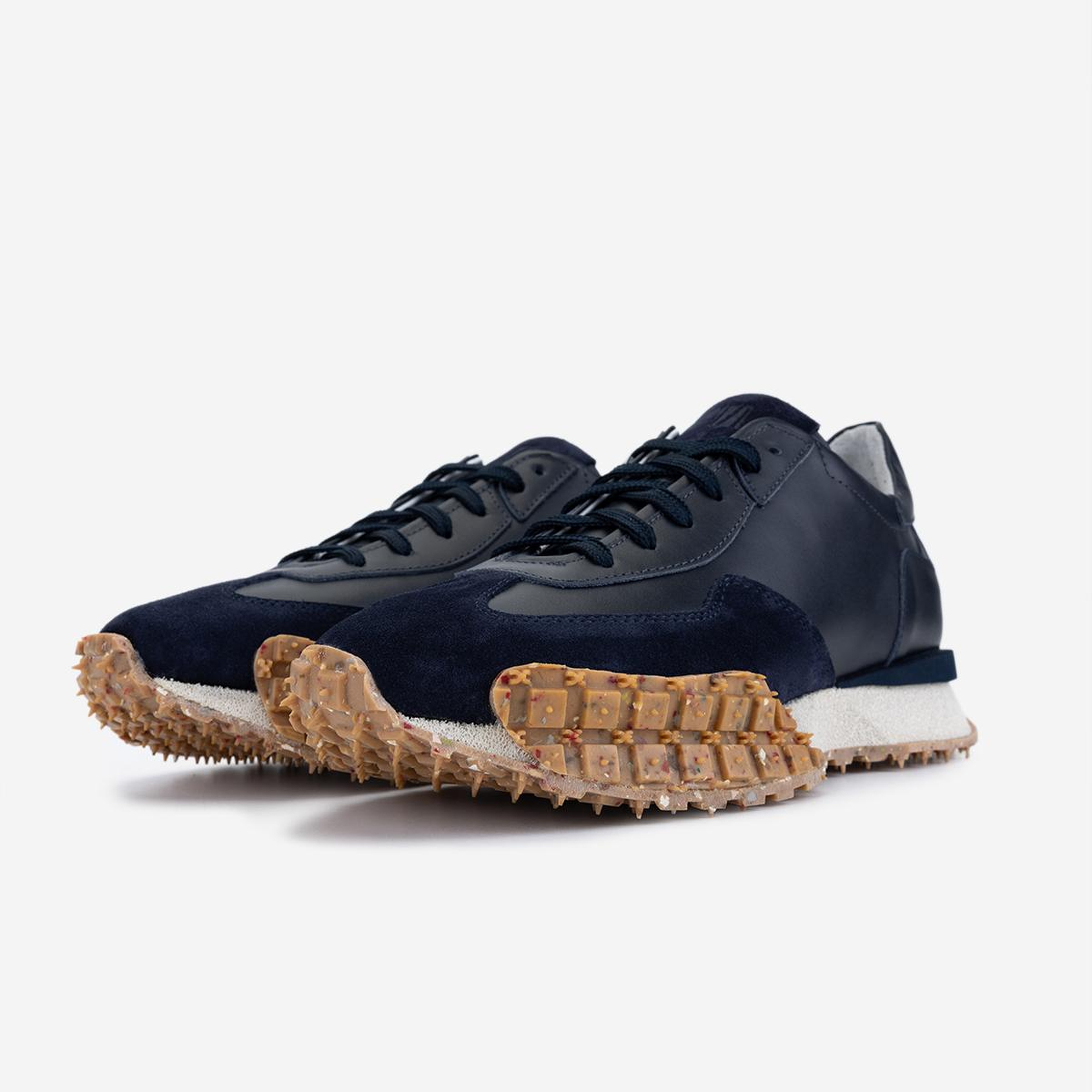 Valmenti Erkek Hakiki Deri Lacivert Sneakers & Spor Ayakkabı