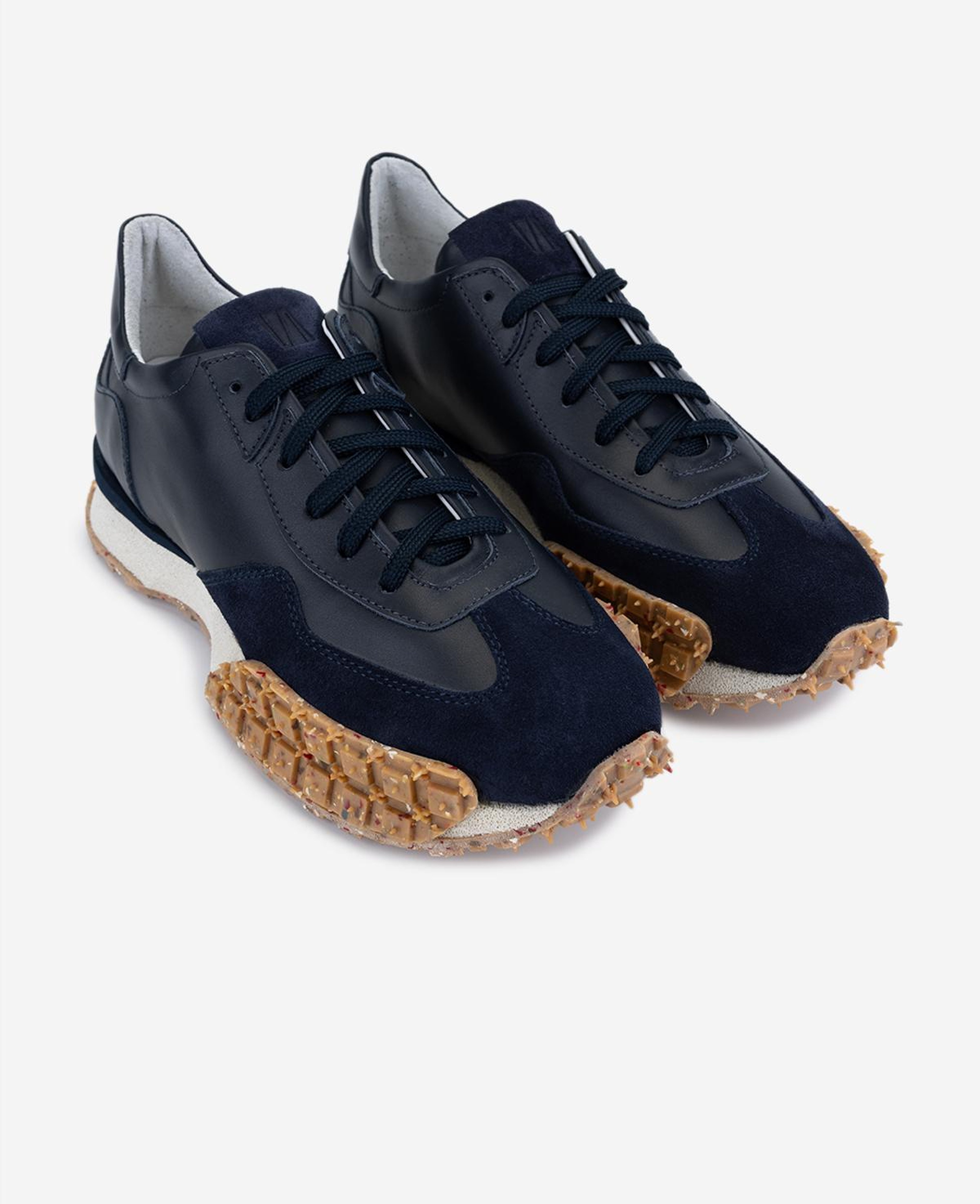 Valmenti Erkek Hakiki Deri Lacivert Sneakers & Spor Ayakkabı