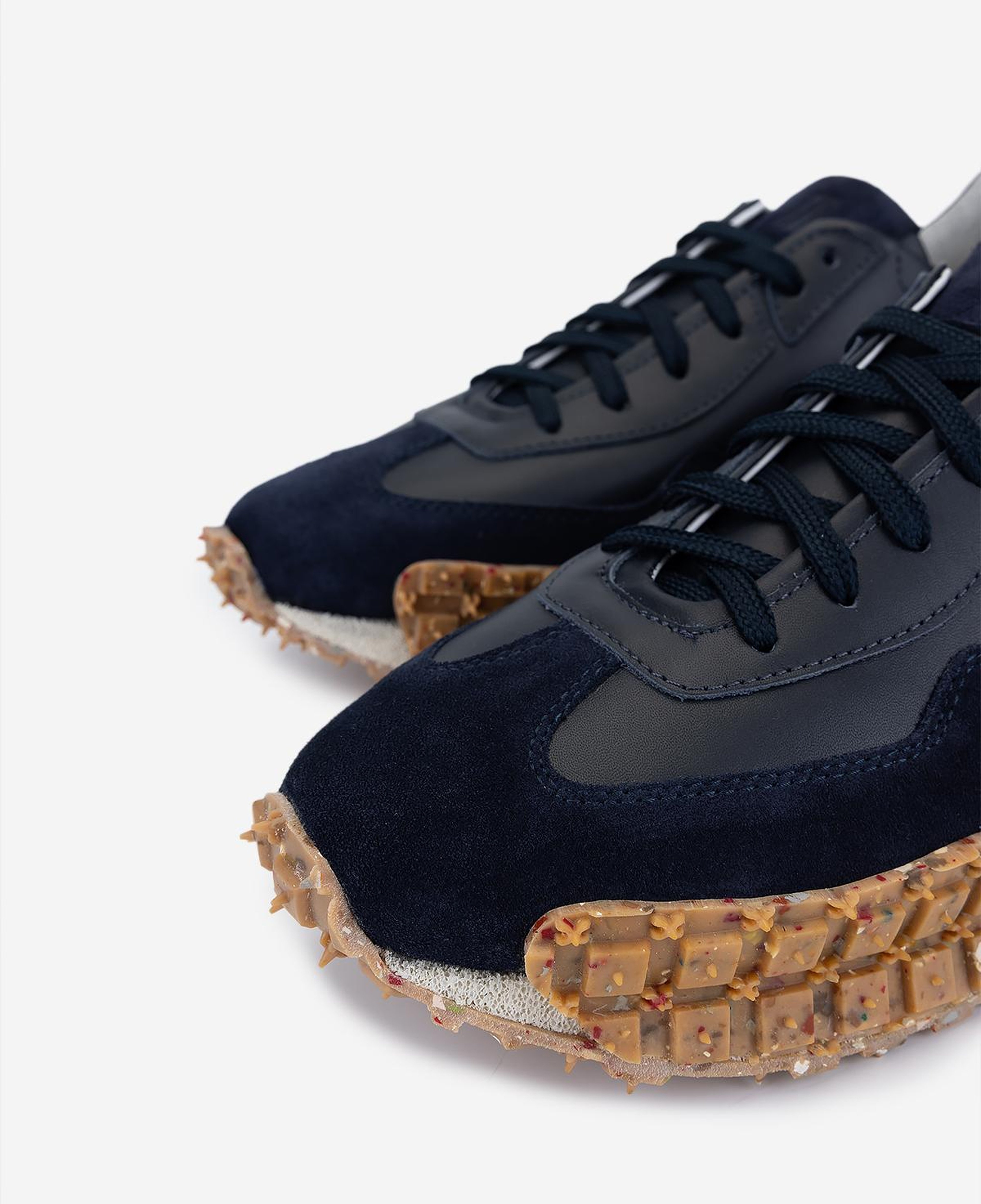 Valmenti Erkek Hakiki Deri Lacivert Sneakers & Spor Ayakkabı