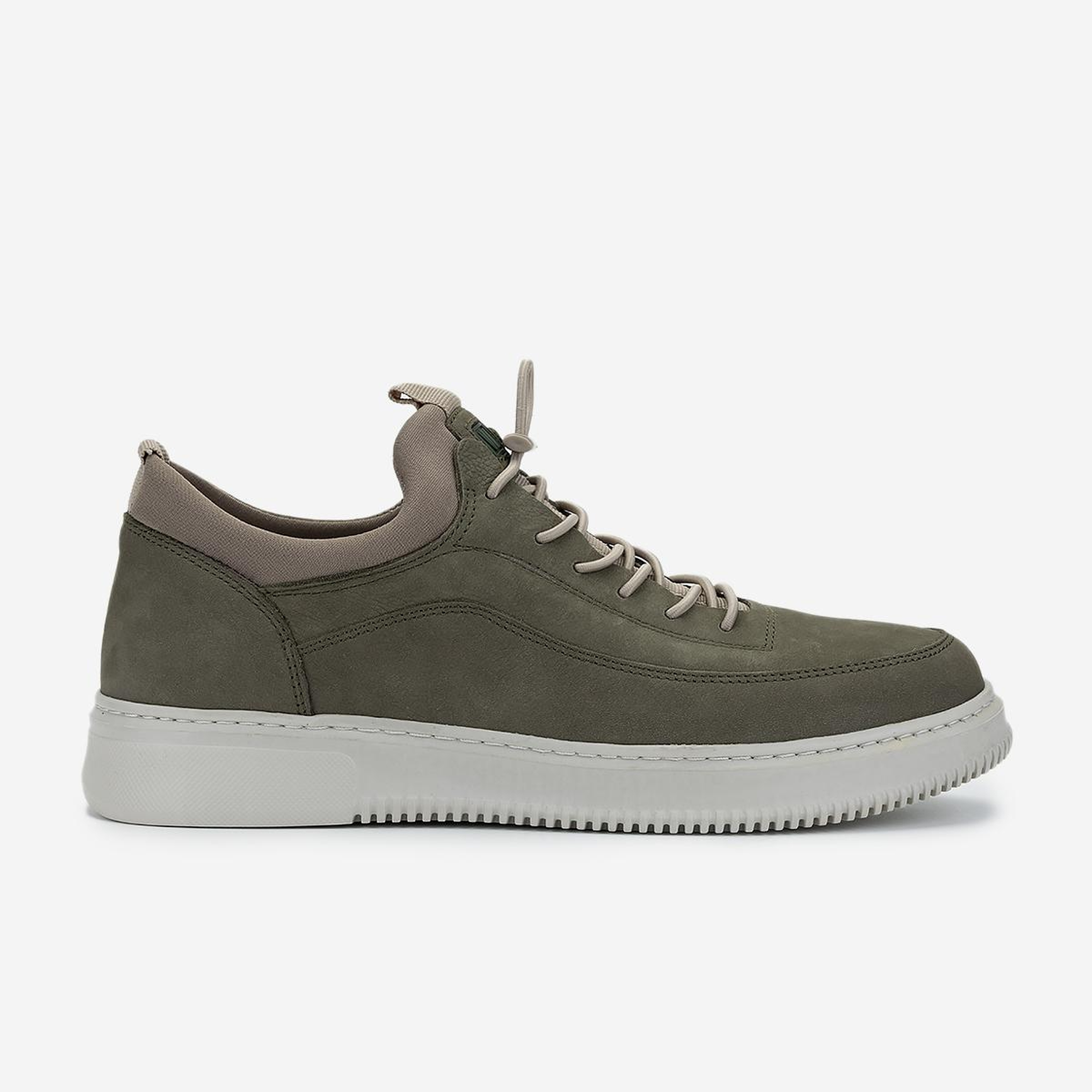 Valmenti Erkek Hakiki Deri Yeşil Nubuk Sneakers & Spor Ayakkabı