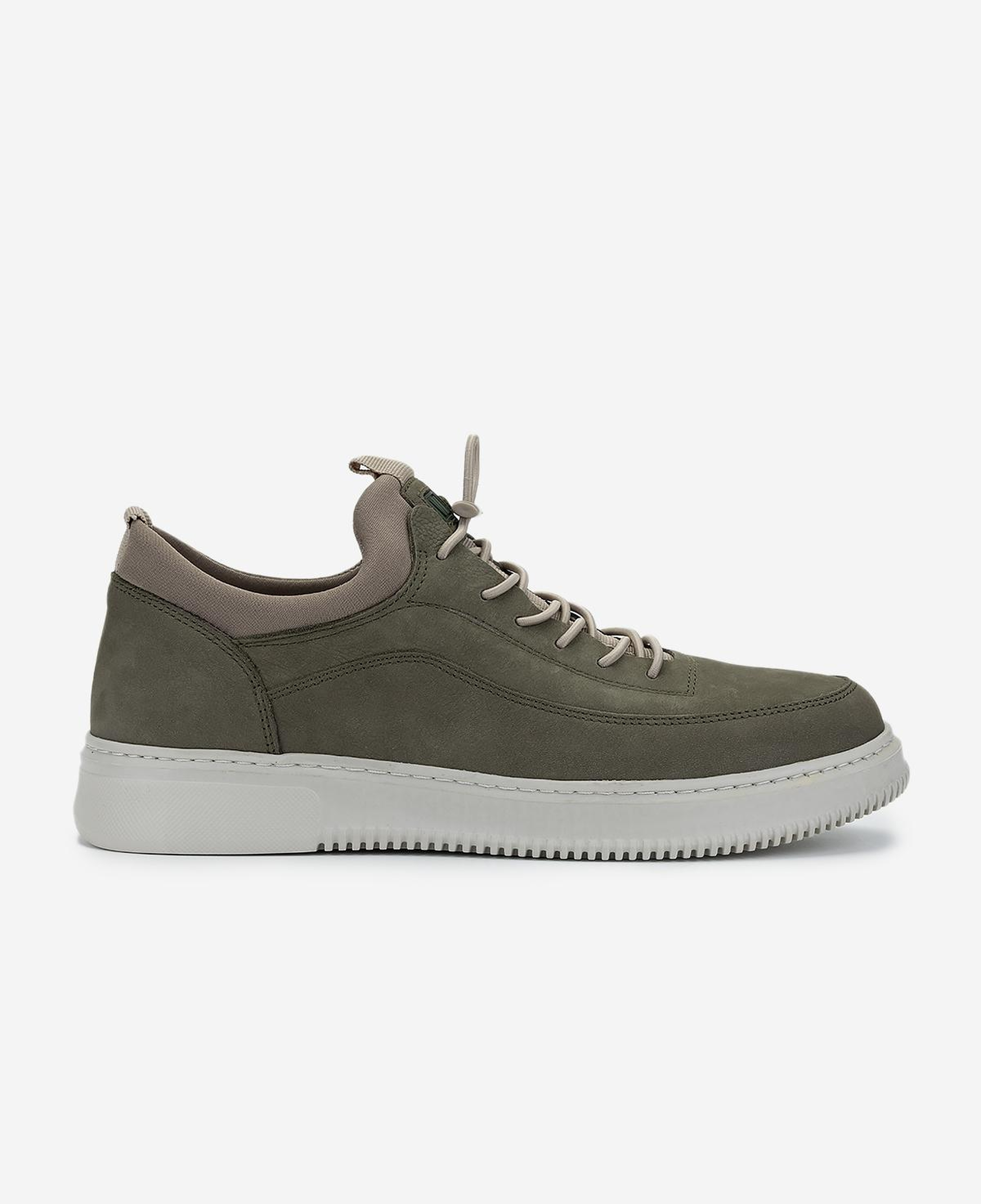 Valmenti Erkek Hakiki Deri Yeşil Nubuk Sneakers & Spor Ayakkabı
