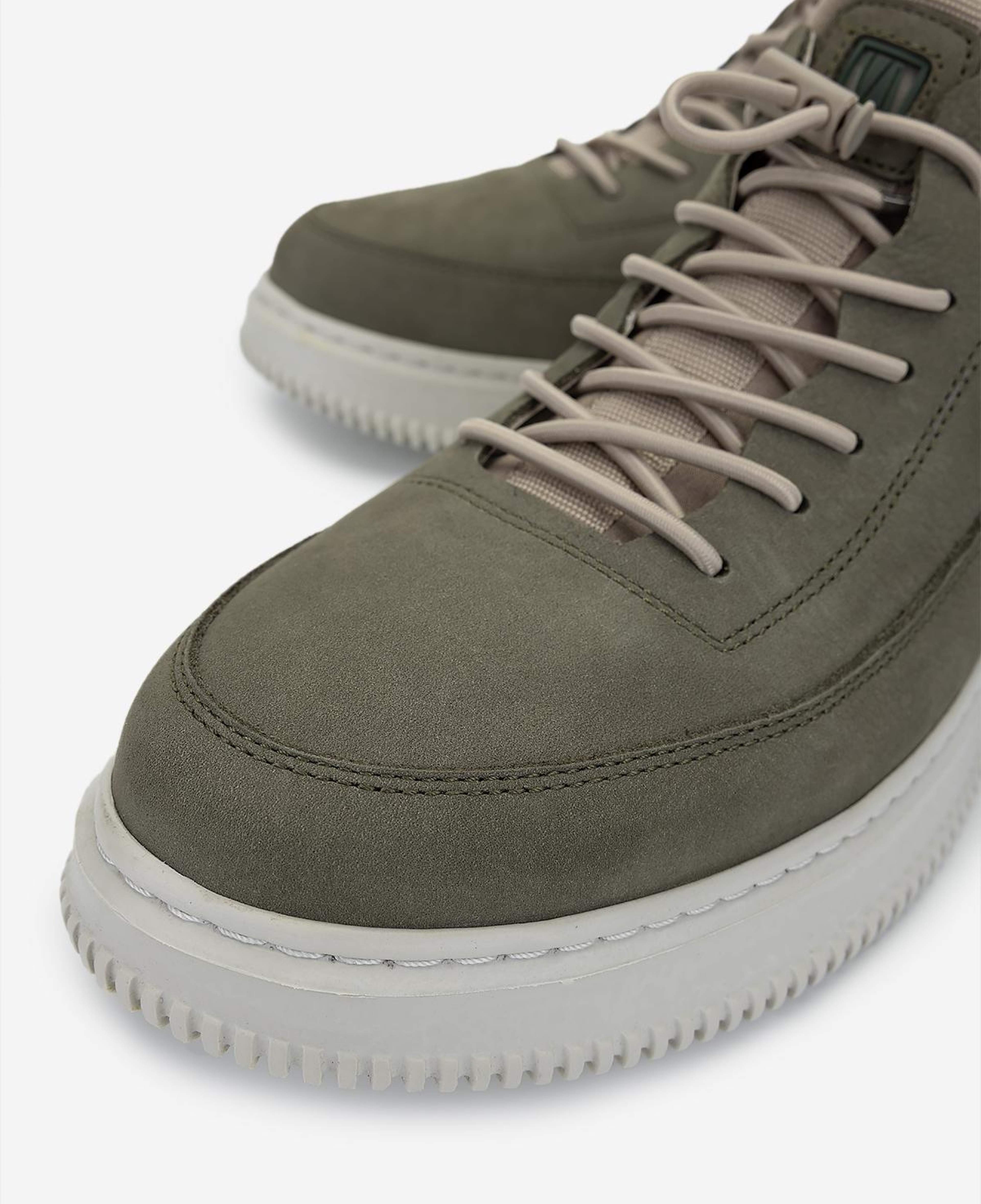 Valmenti Erkek Hakiki Deri Yeşil Nubuk Sneakers & Spor Ayakkabı