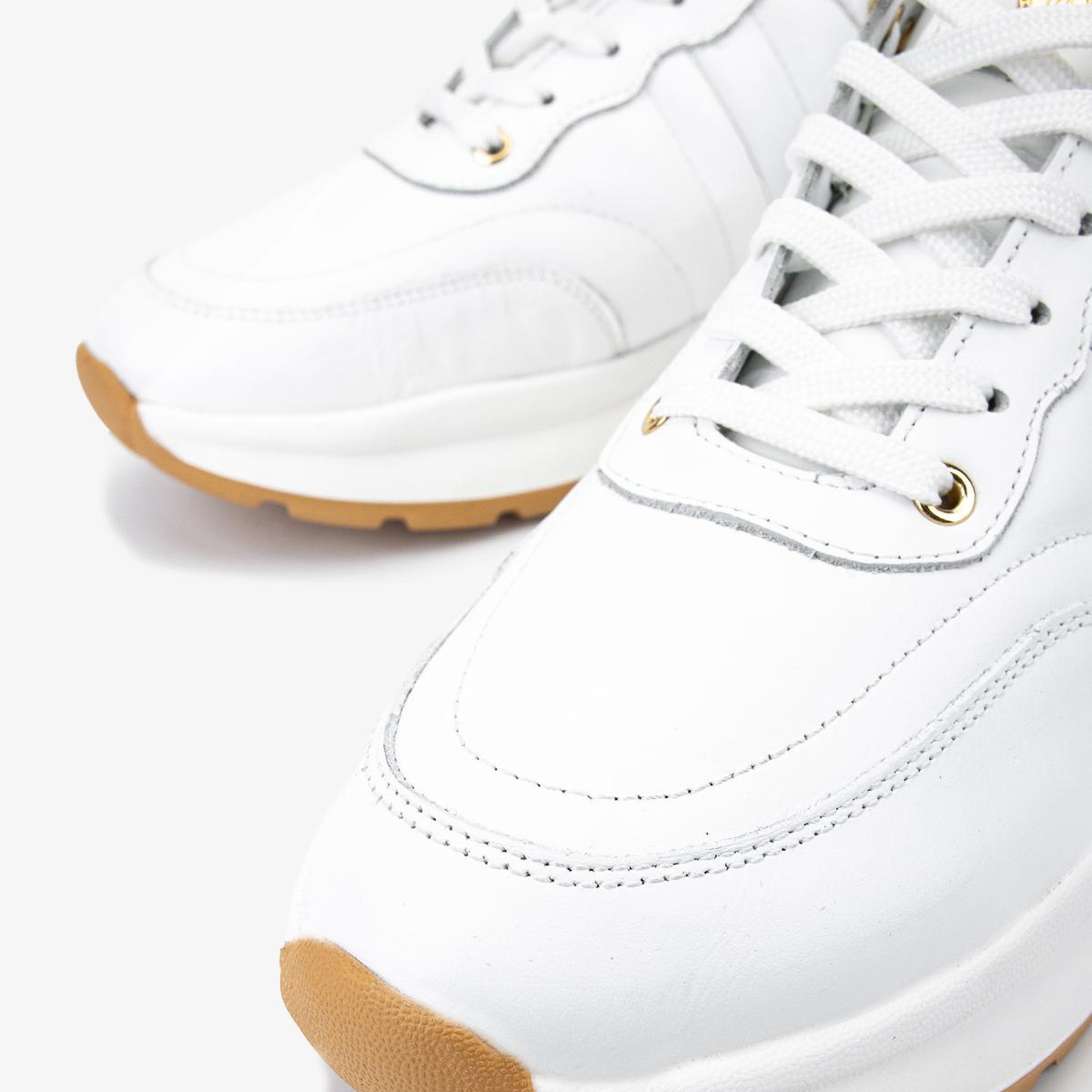 Valmenti Erkek Hakiki Deri Beyaz Sneakers & Spor Ayakkabı
