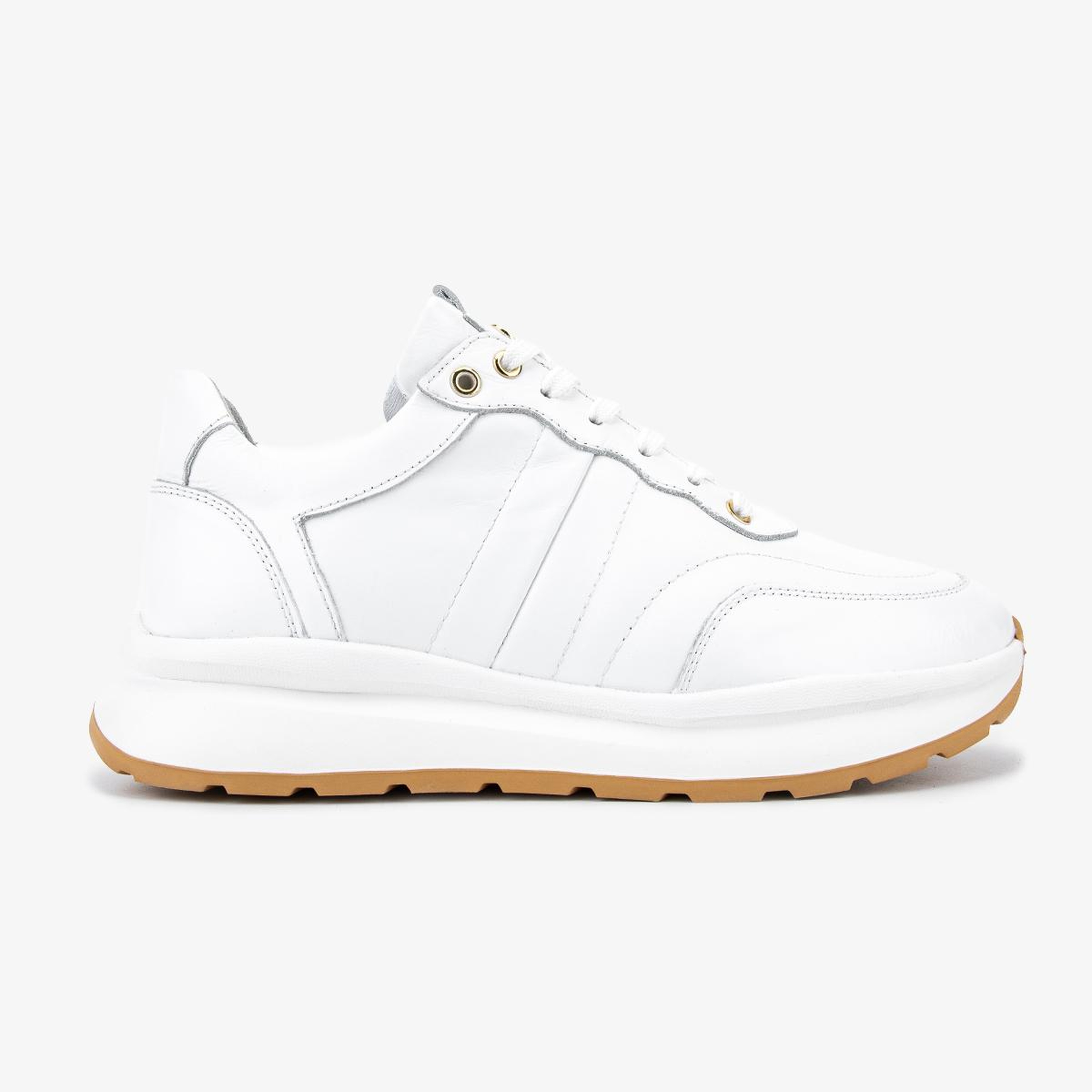Valmenti Erkek Hakiki Deri Beyaz Sneakers & Spor Ayakkabı