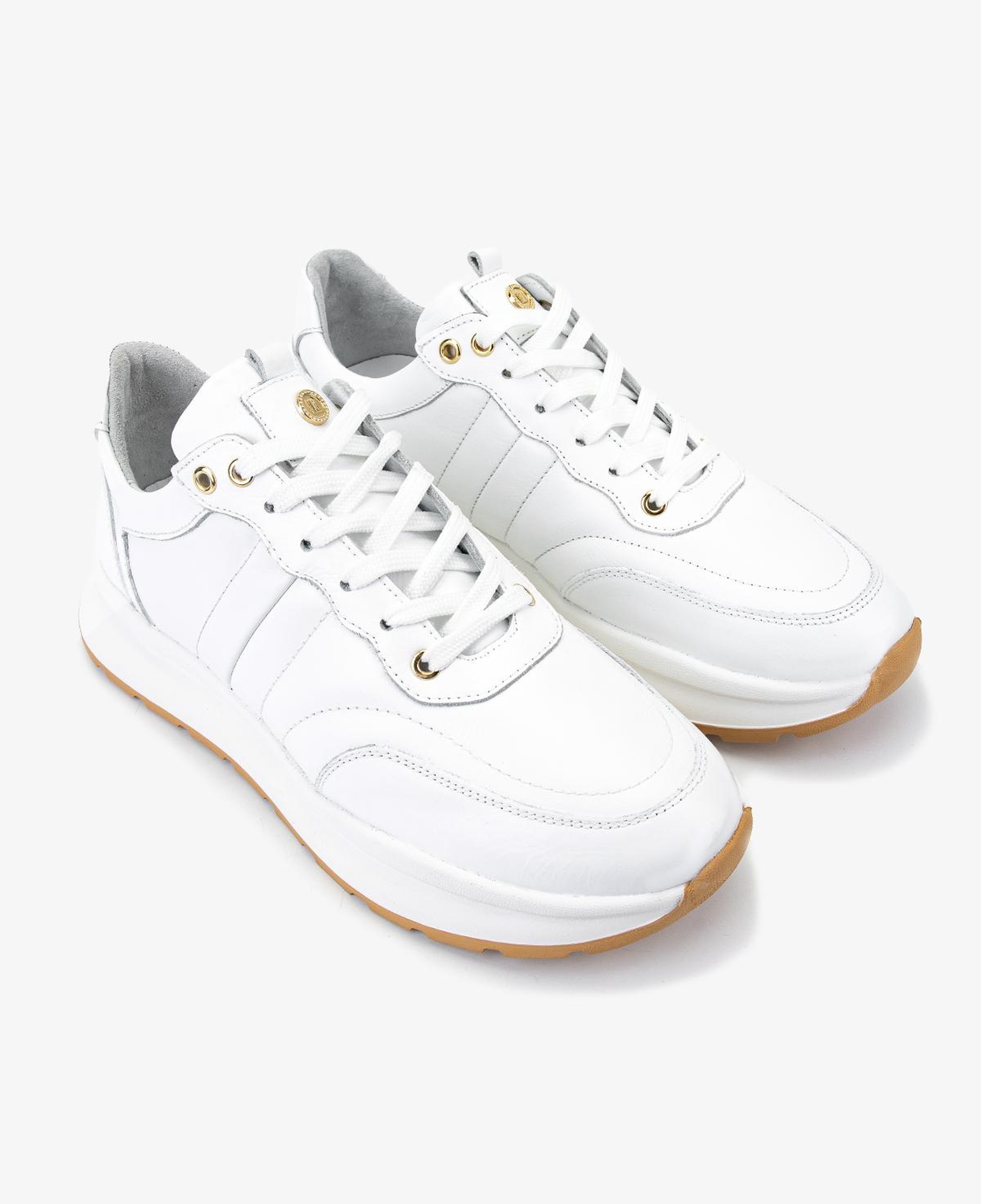 Valmenti Erkek Hakiki Deri Beyaz Sneakers & Spor Ayakkabı