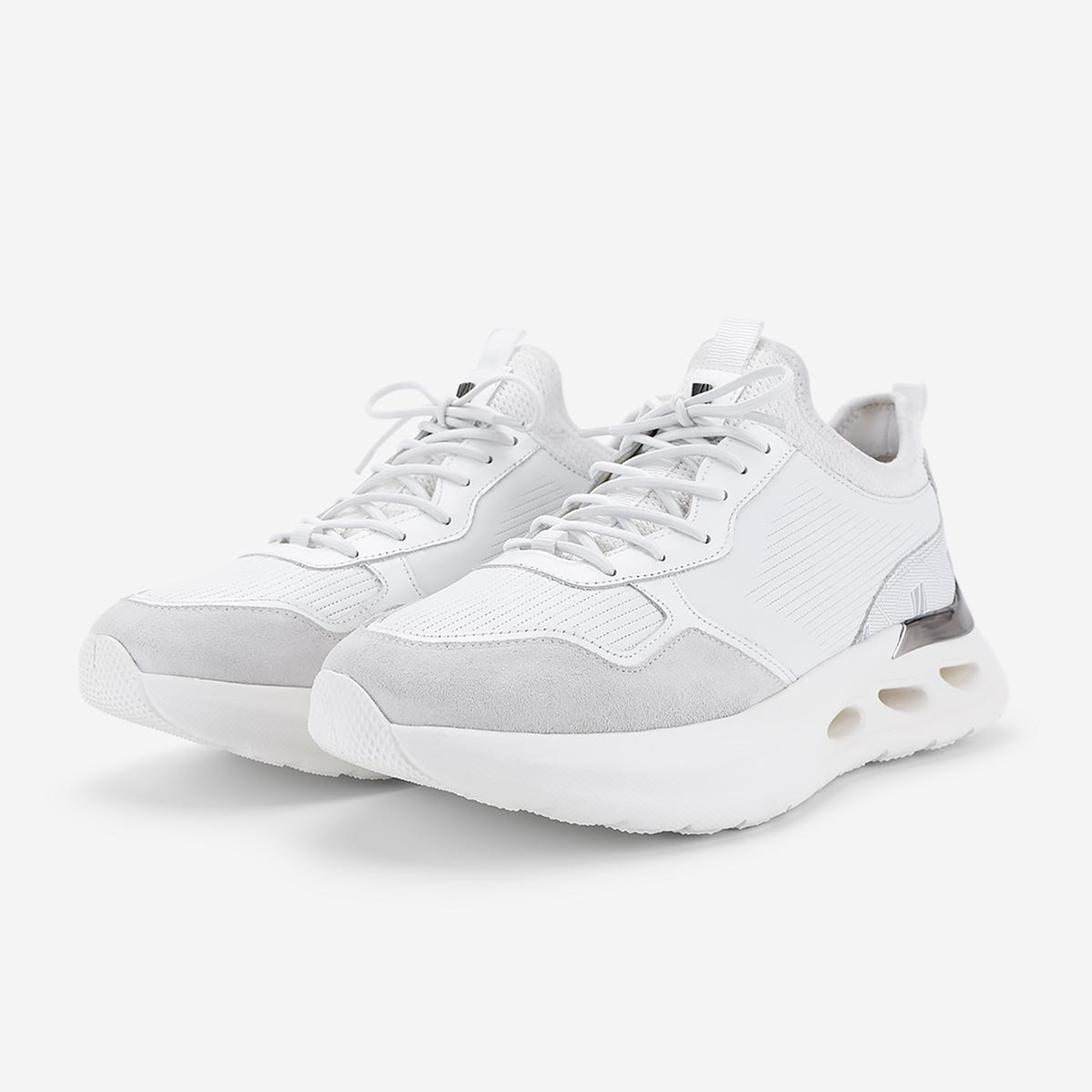 Valmenti Erkek Hakiki Deri Beyaz Sneakers & Spor Ayakkabı