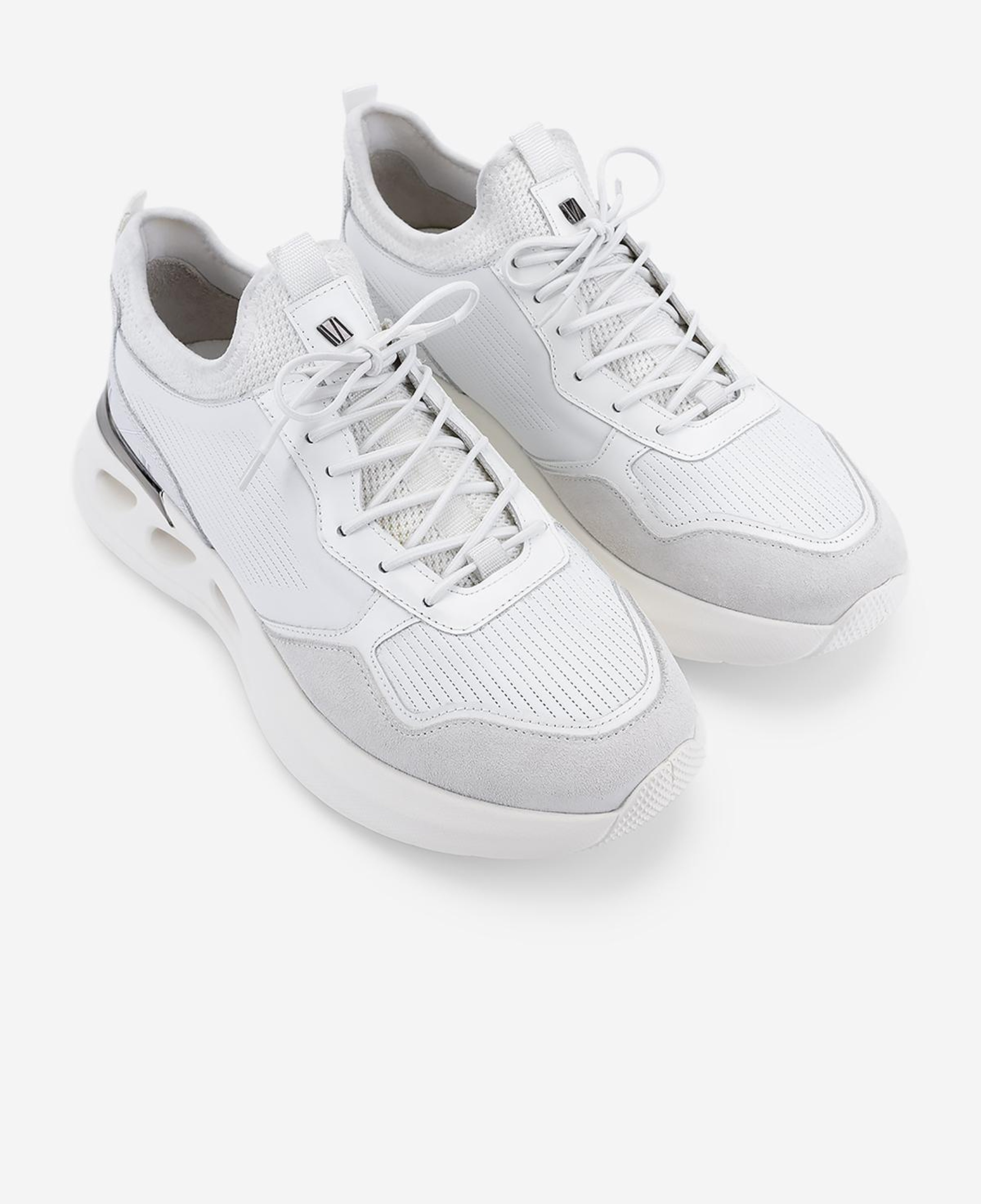 Valmenti Erkek Hakiki Deri Beyaz Sneakers & Spor Ayakkabı