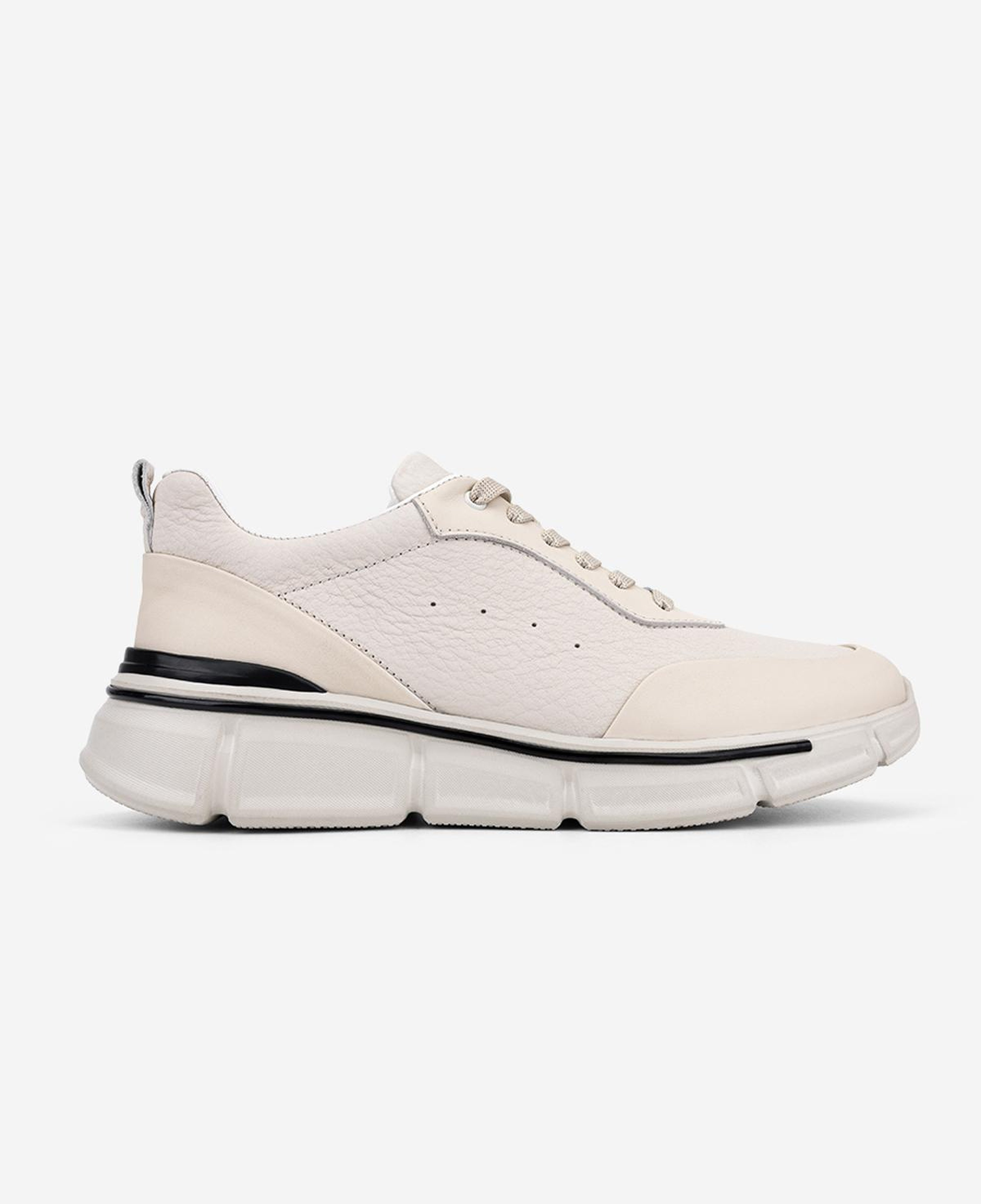 Valmenti Erkek Hakiki Deri Beyaz Sneakers & Spor Ayakkabı