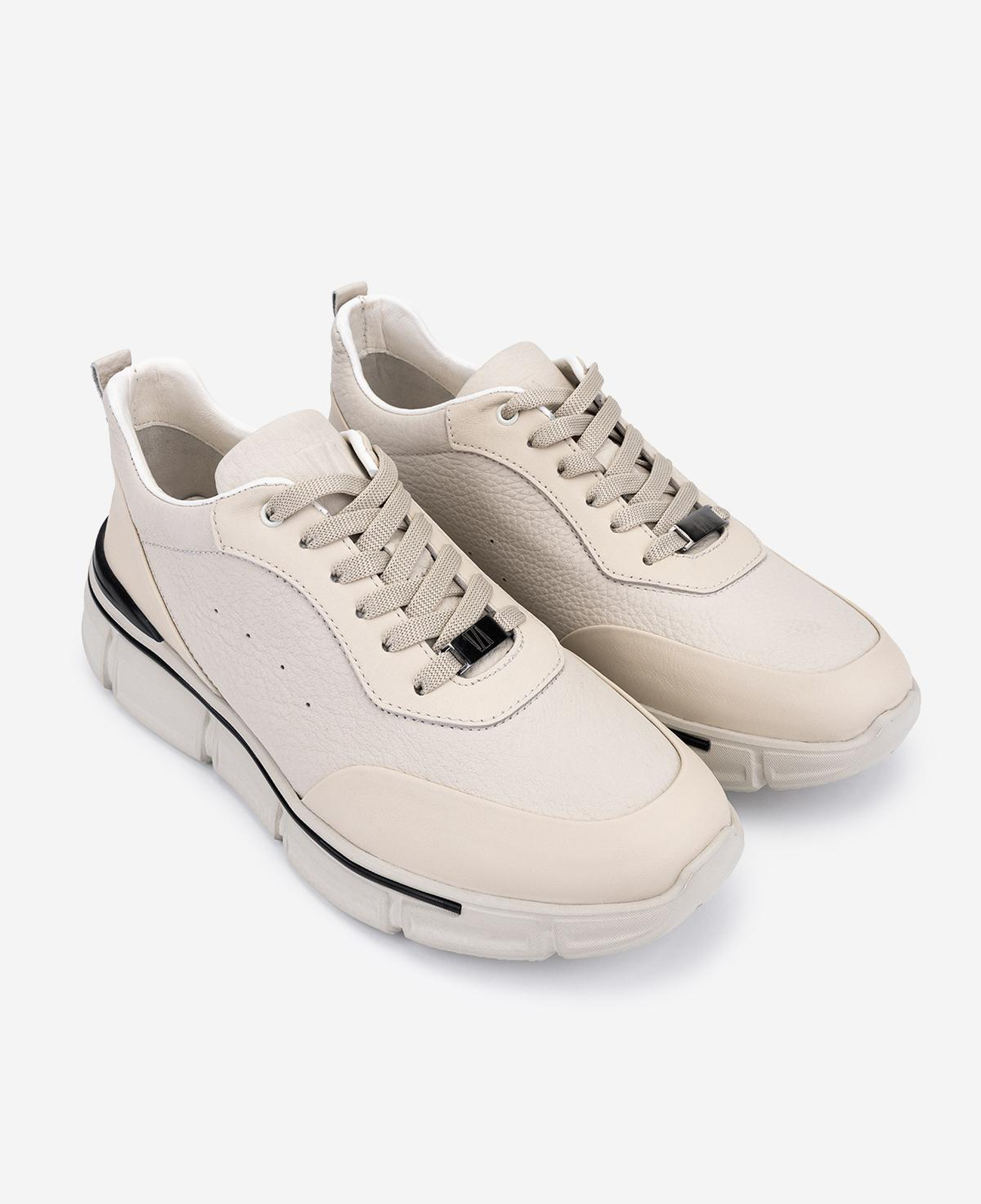 Valmenti Erkek Hakiki Deri Beyaz Sneakers & Spor Ayakkabı