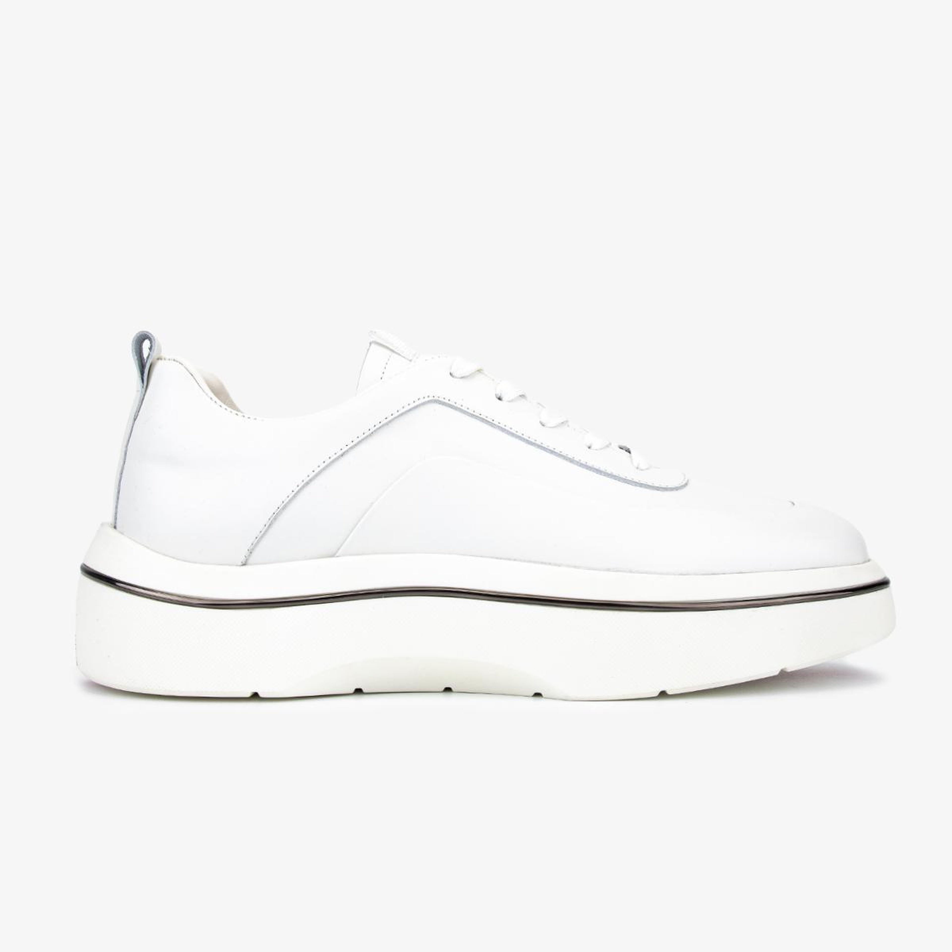 Valmenti Erkek Hakiki Deri Beyaz Sneakers & Spor Ayakkabı