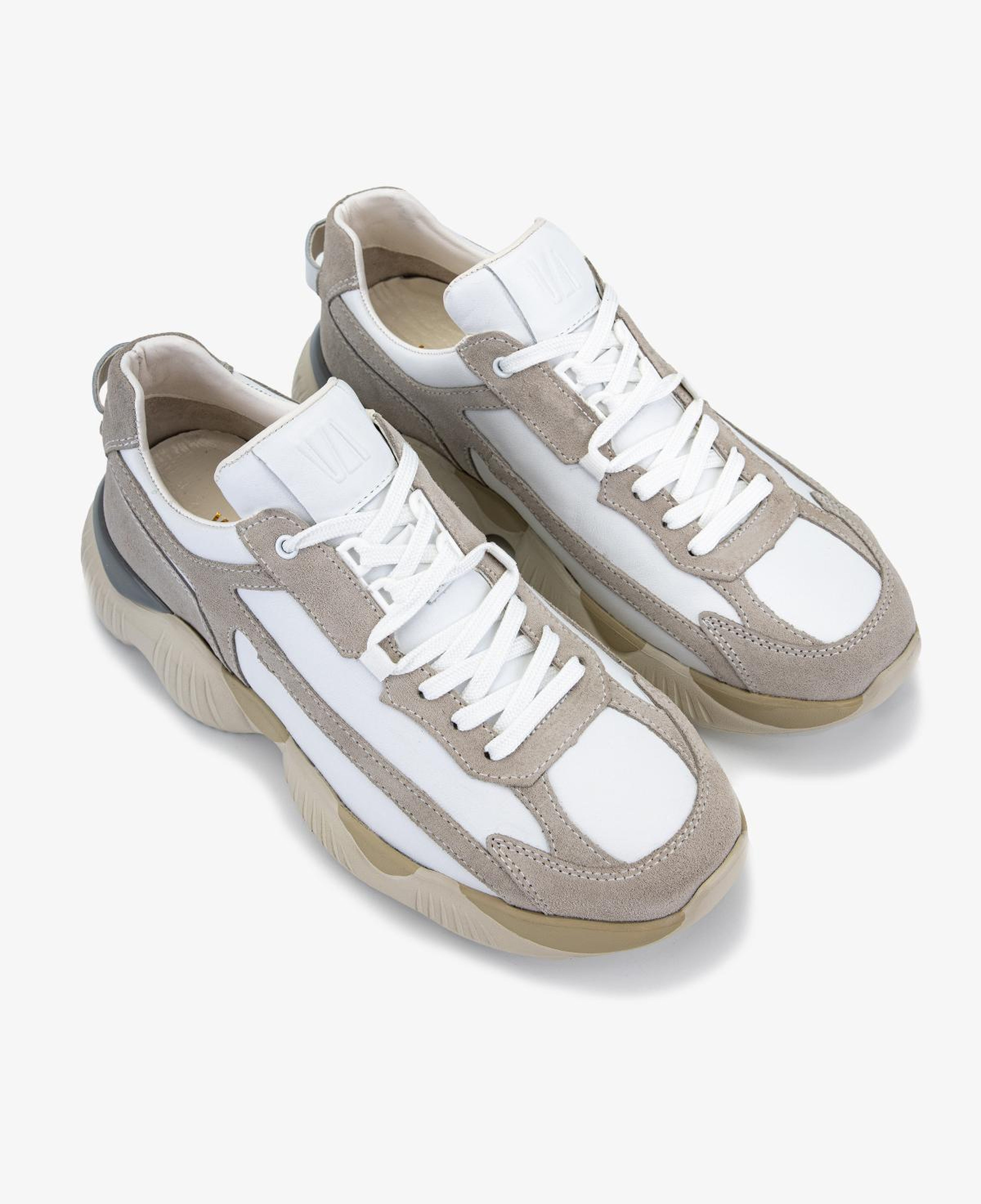 Valmenti Erkek Hakiki Deri Beyaz Sneakers & Spor Ayakkabı