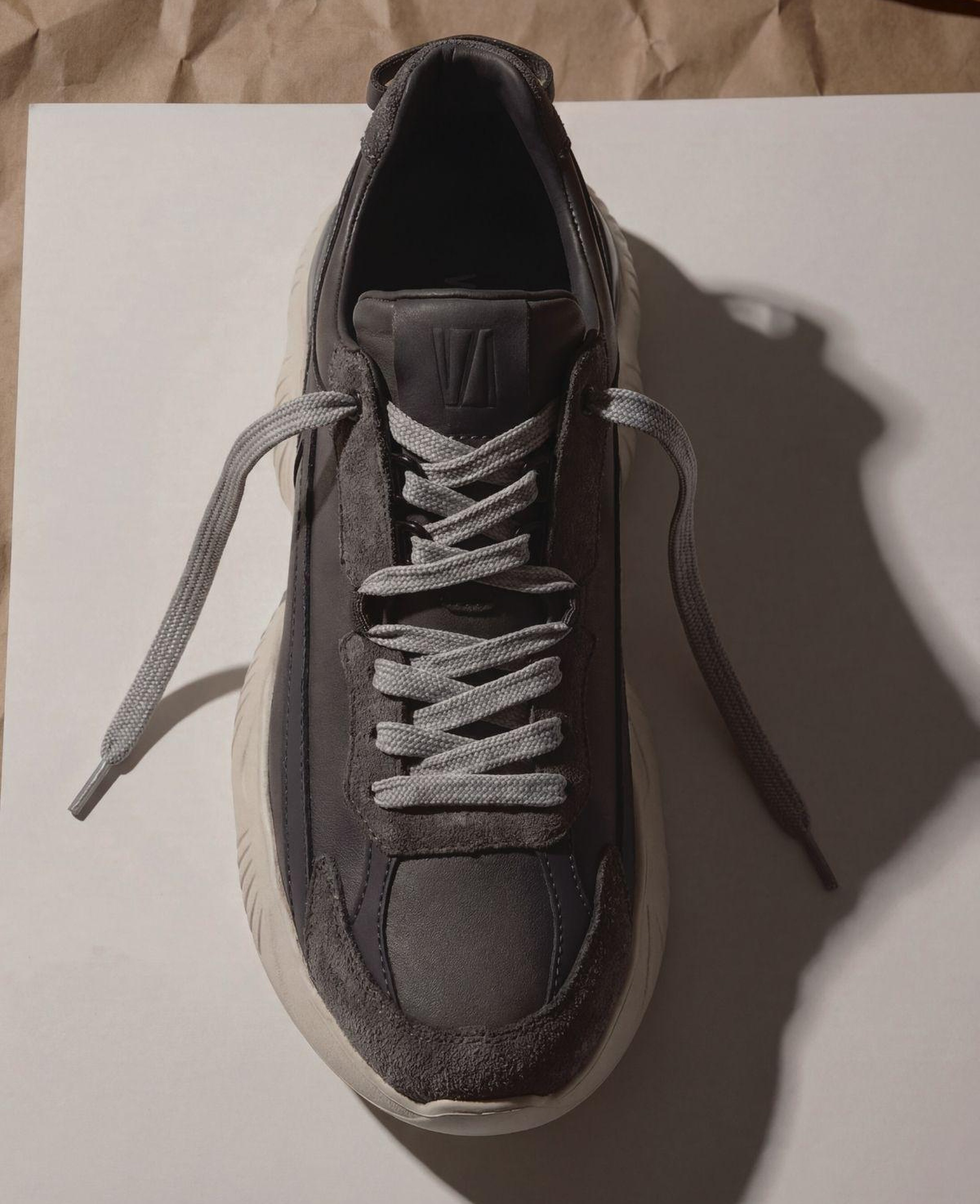 Valmenti Erkek Hakiki Deri Gri Sneakers & Spor Ayakkabı