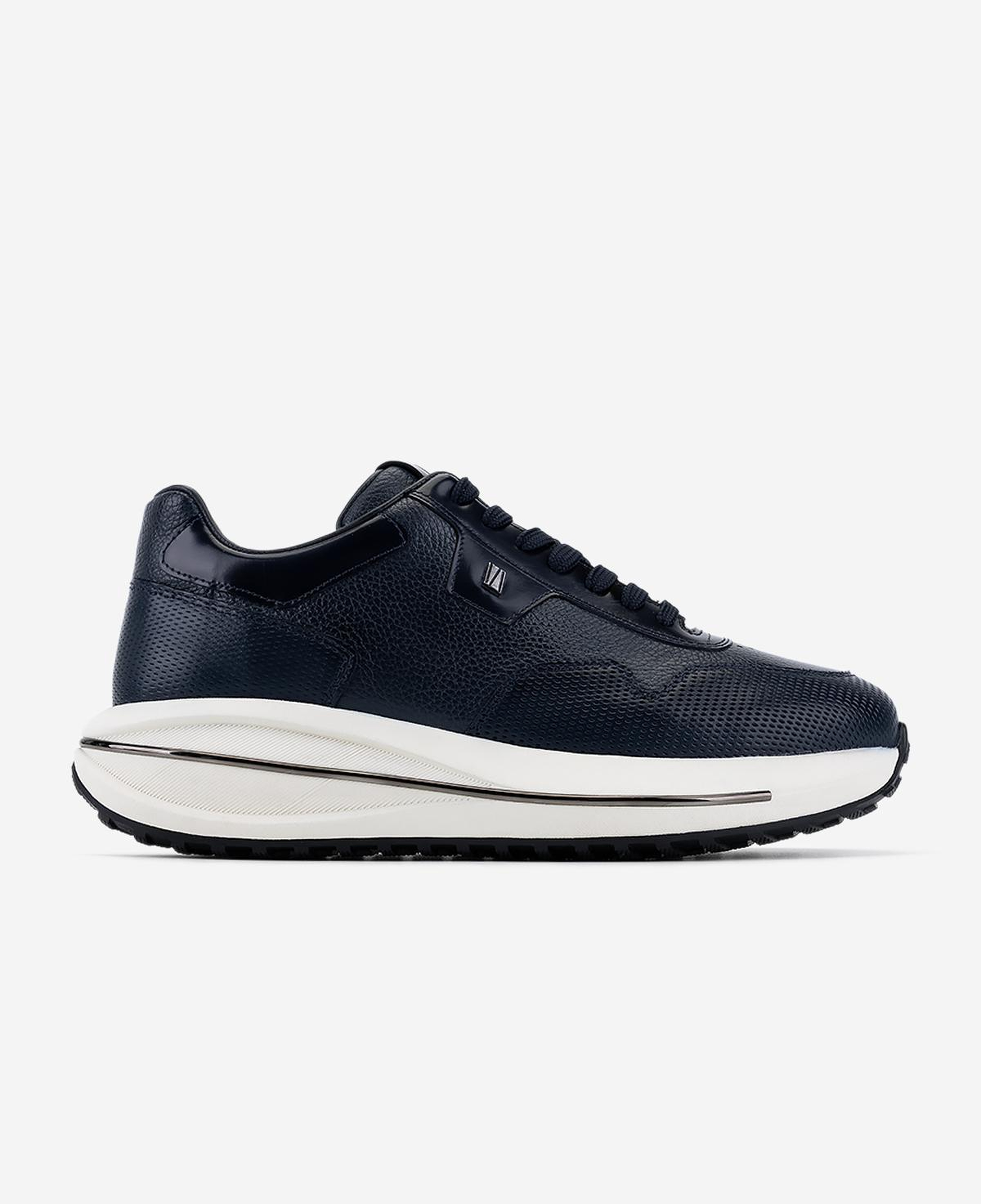 Valmenti Erkek Hakiki Deri Lacivert Sneakers & Spor Ayakkabı