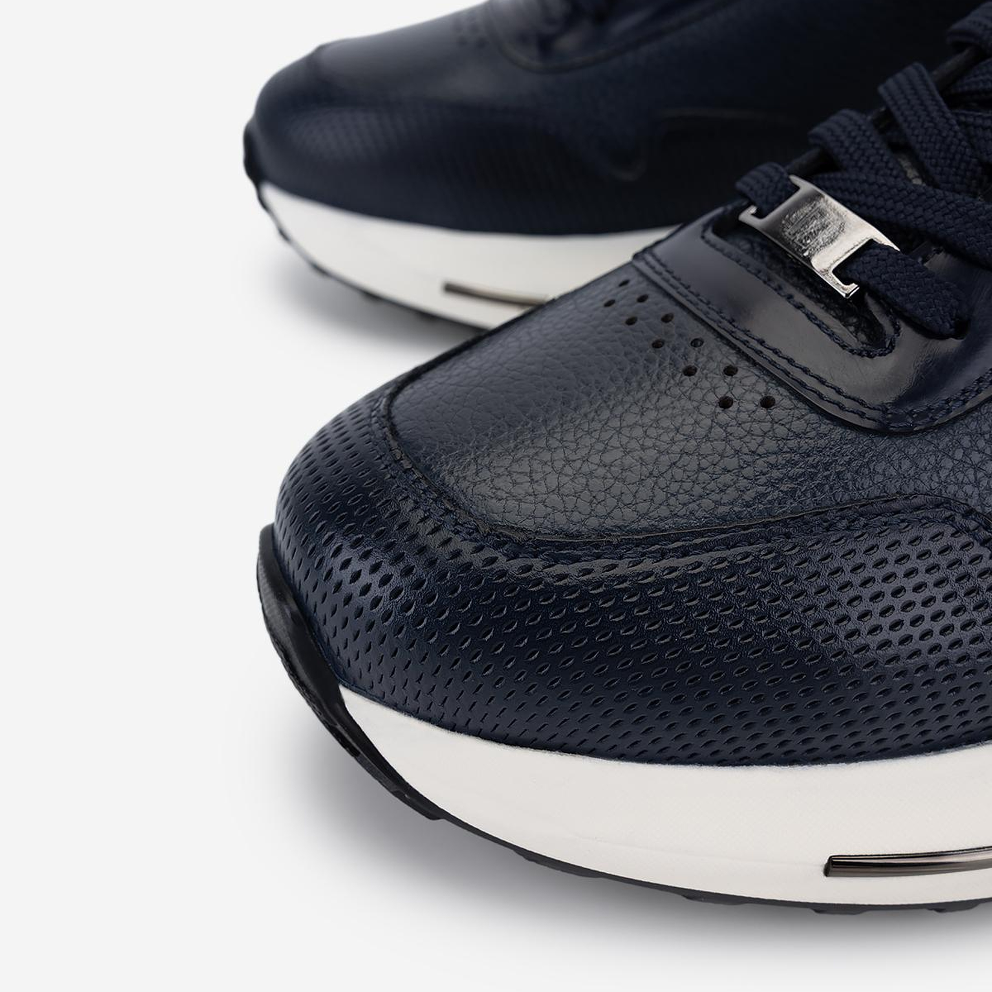 Valmenti Erkek Hakiki Deri Lacivert Sneakers & Spor Ayakkabı