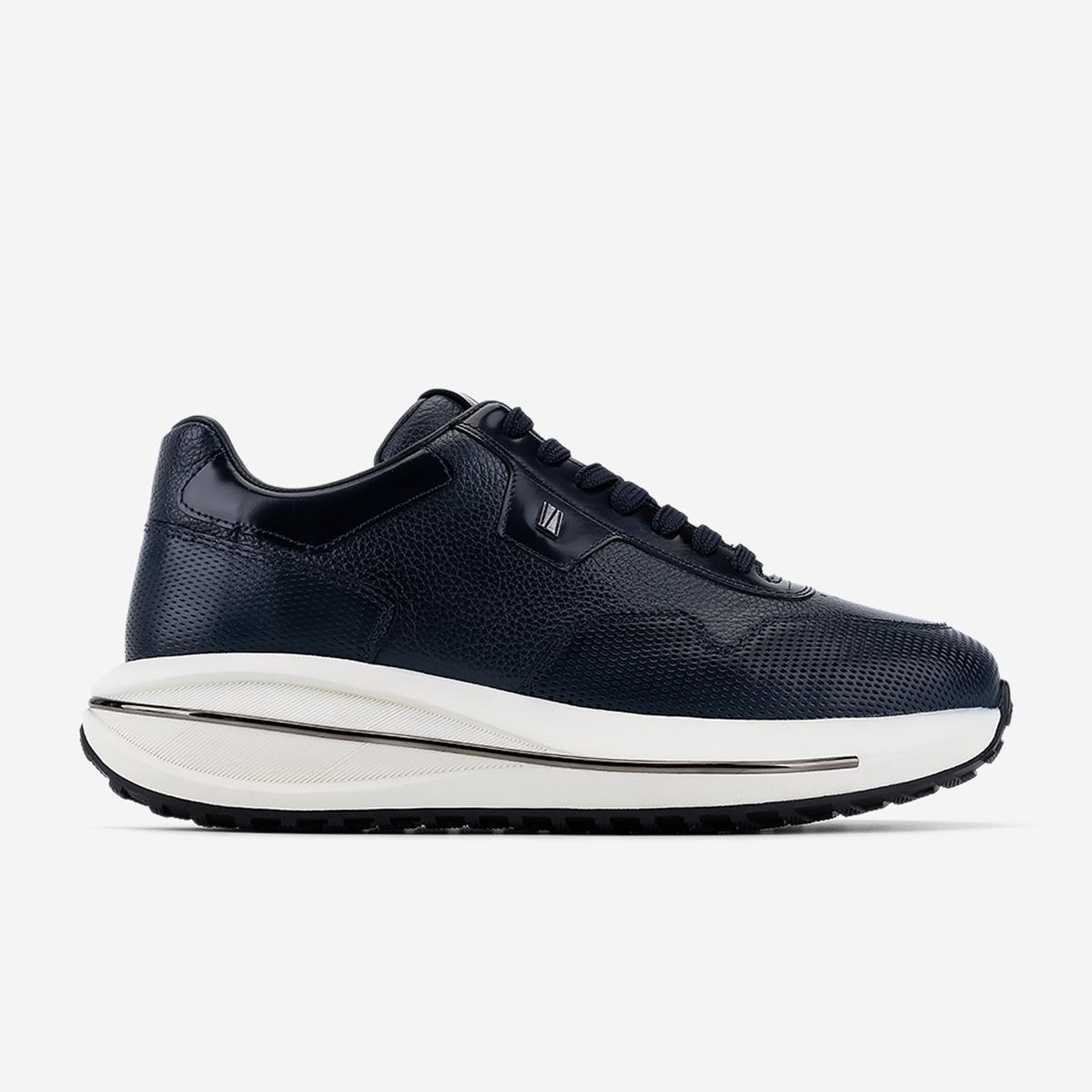 Valmenti Erkek Hakiki Deri Lacivert Sneakers & Spor Ayakkabı