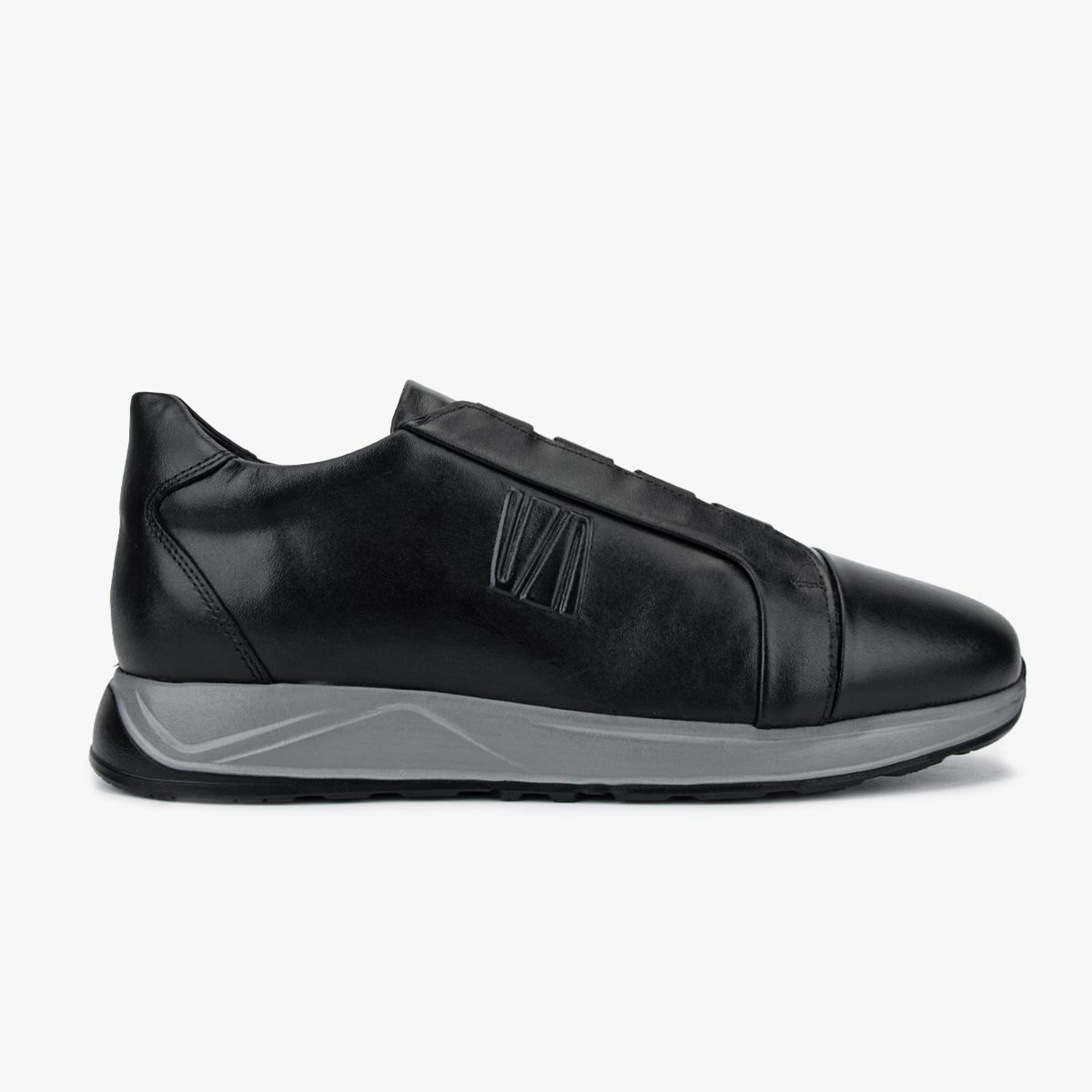 Valmenti Erkek Hakiki Deri Siyah Sneakers & Spor Ayakkabı
