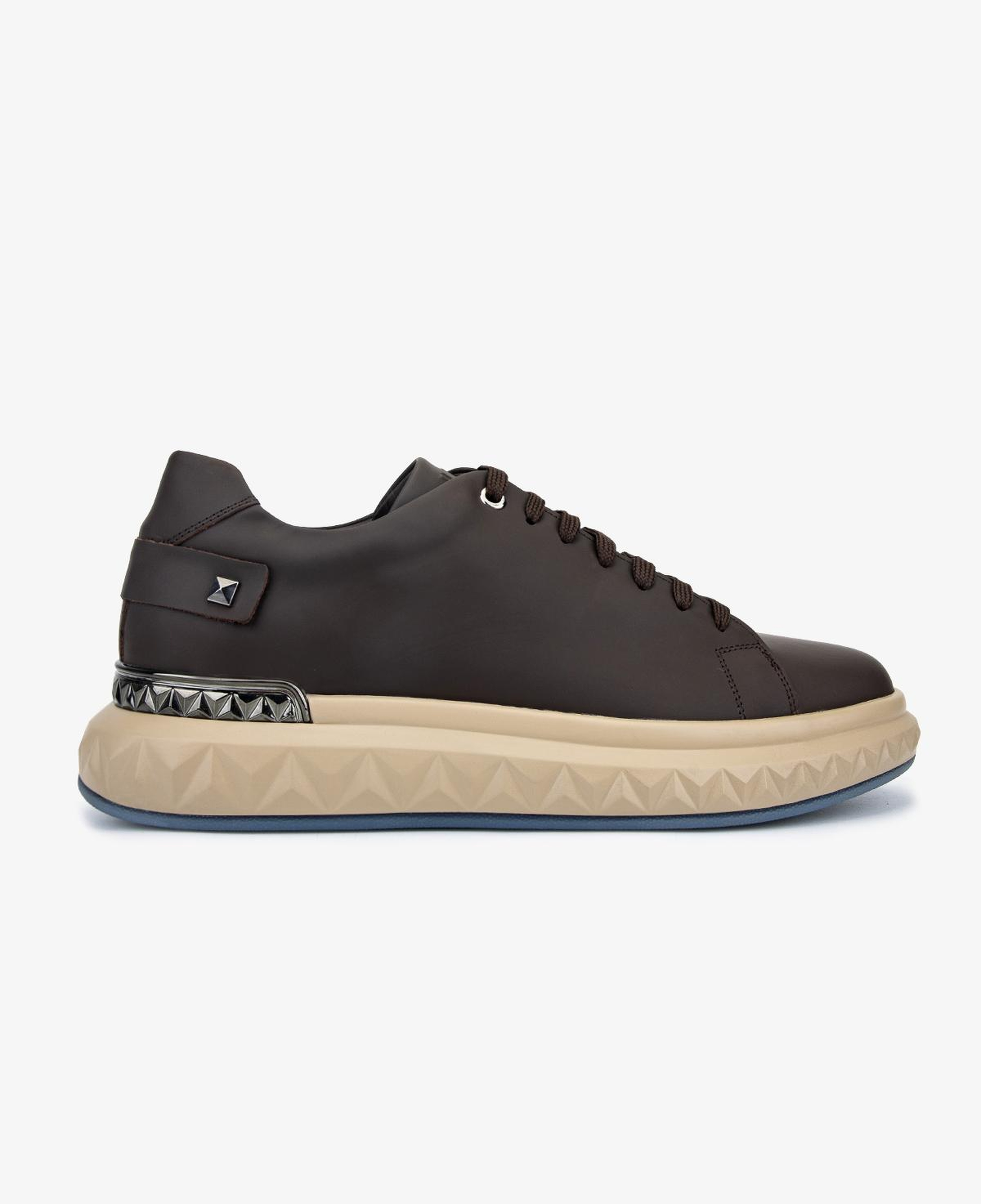 Valmenti Erkek Hakiki Deri Kahverengi Sneakers & Spor Ayakkabı